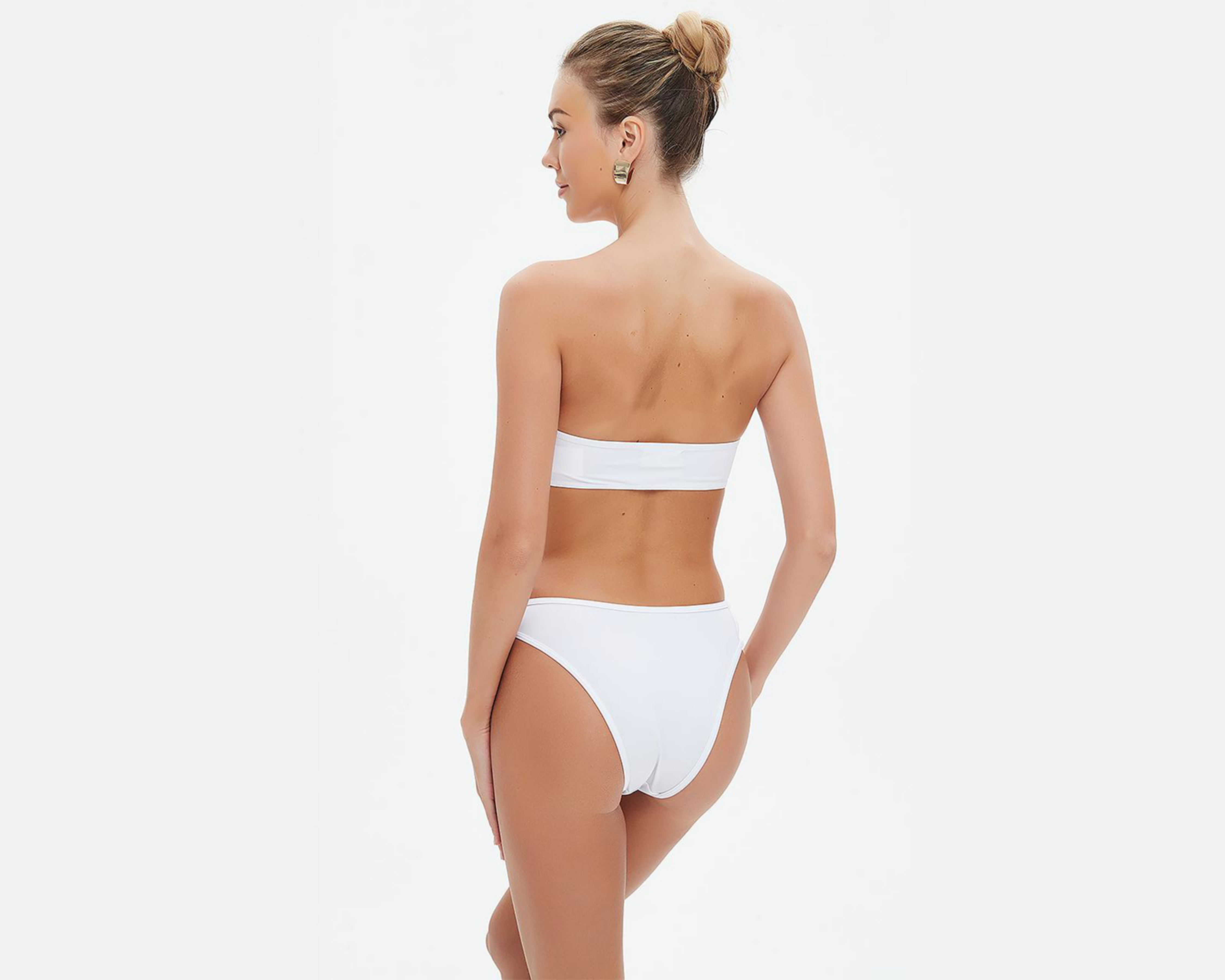Foto 4 pulgar | Bikini Eva tu Estilo Íntimo Blanco para Mujer