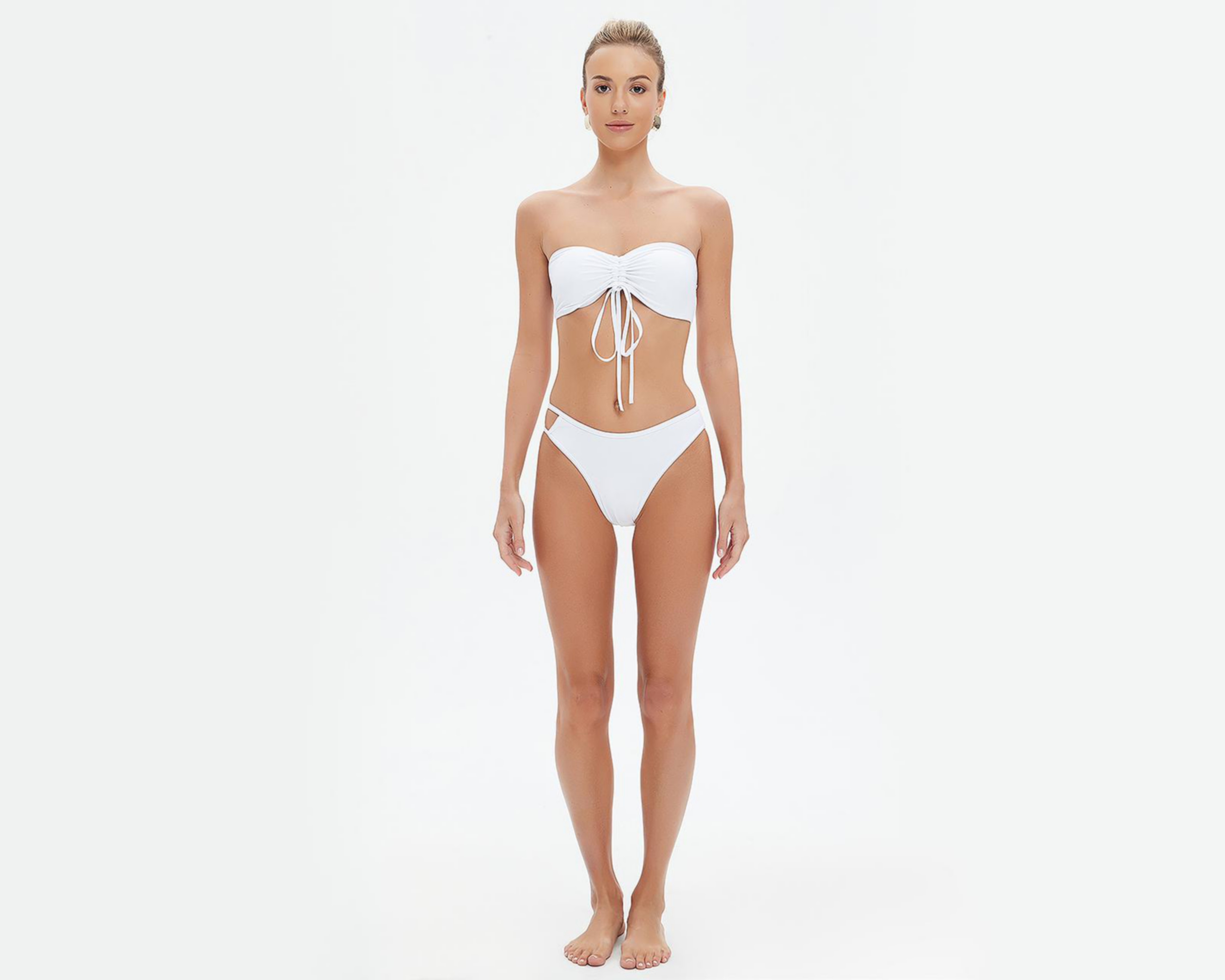 Foto 4 | Bikini Eva tu Estilo Íntimo Blanco para Mujer