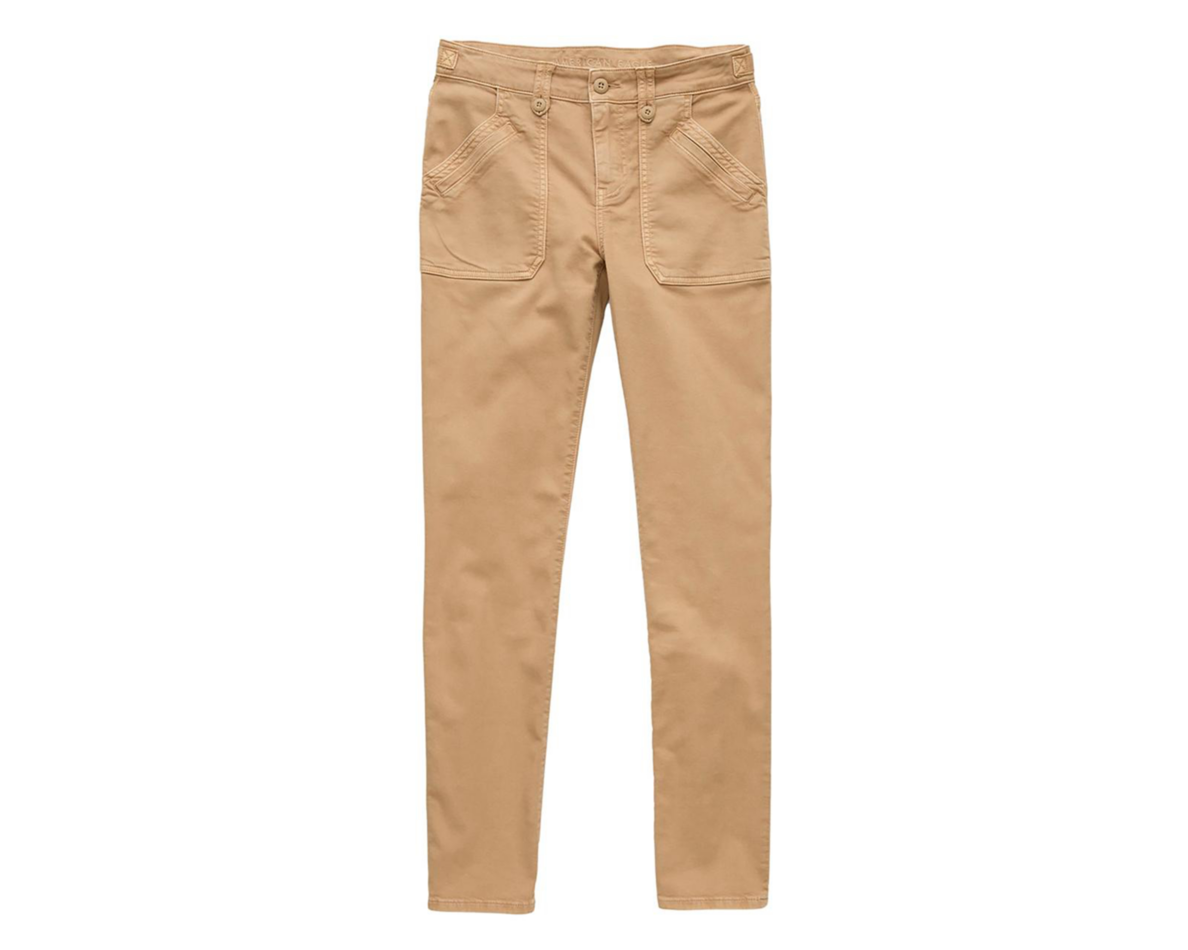 Foto 4 pulgar | Pantalón American Eagle de Gabardina para Mujer