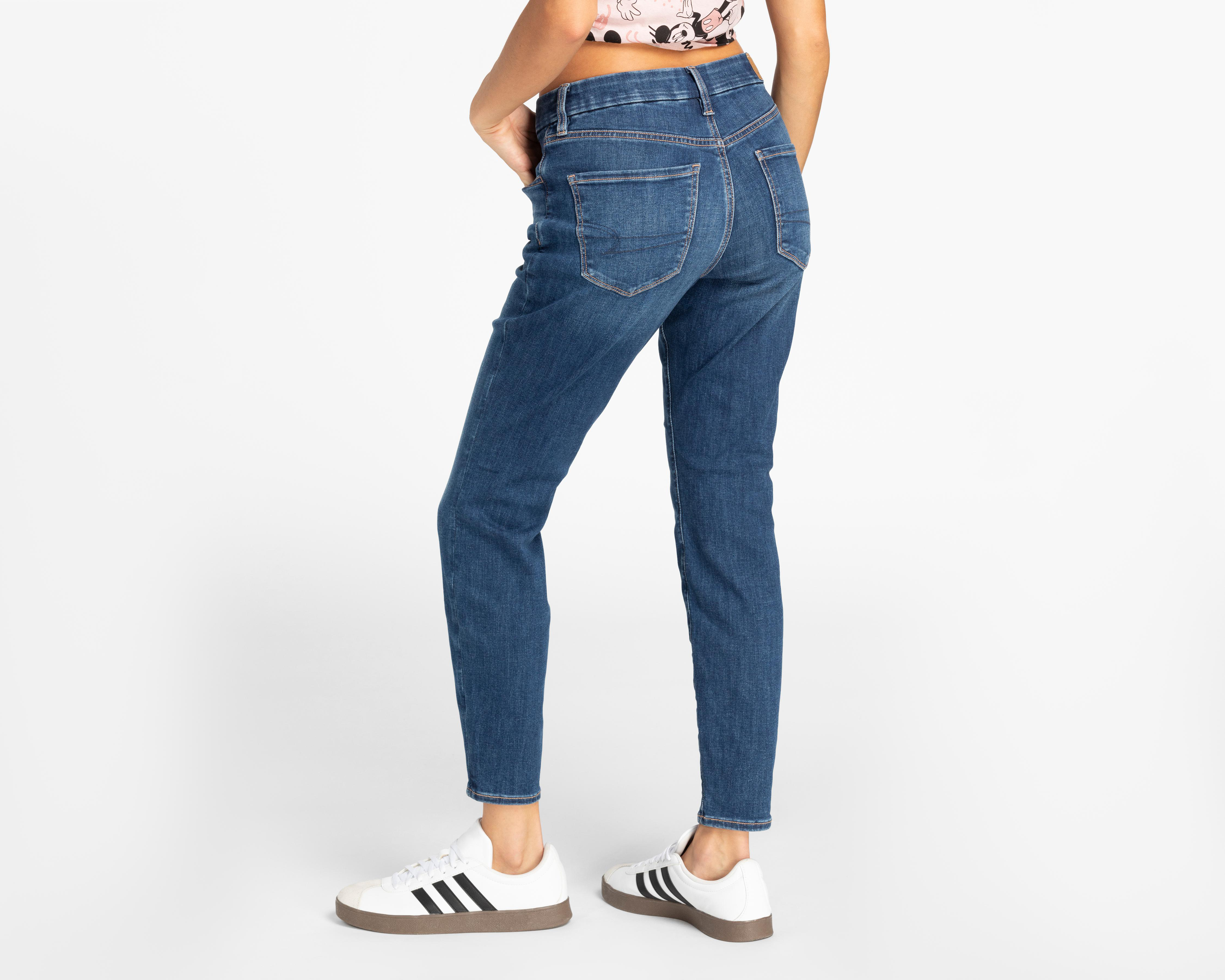 Foto 4 pulgar | Jeans Curvy American Eagle Hi-Rise Jegging para Mujer