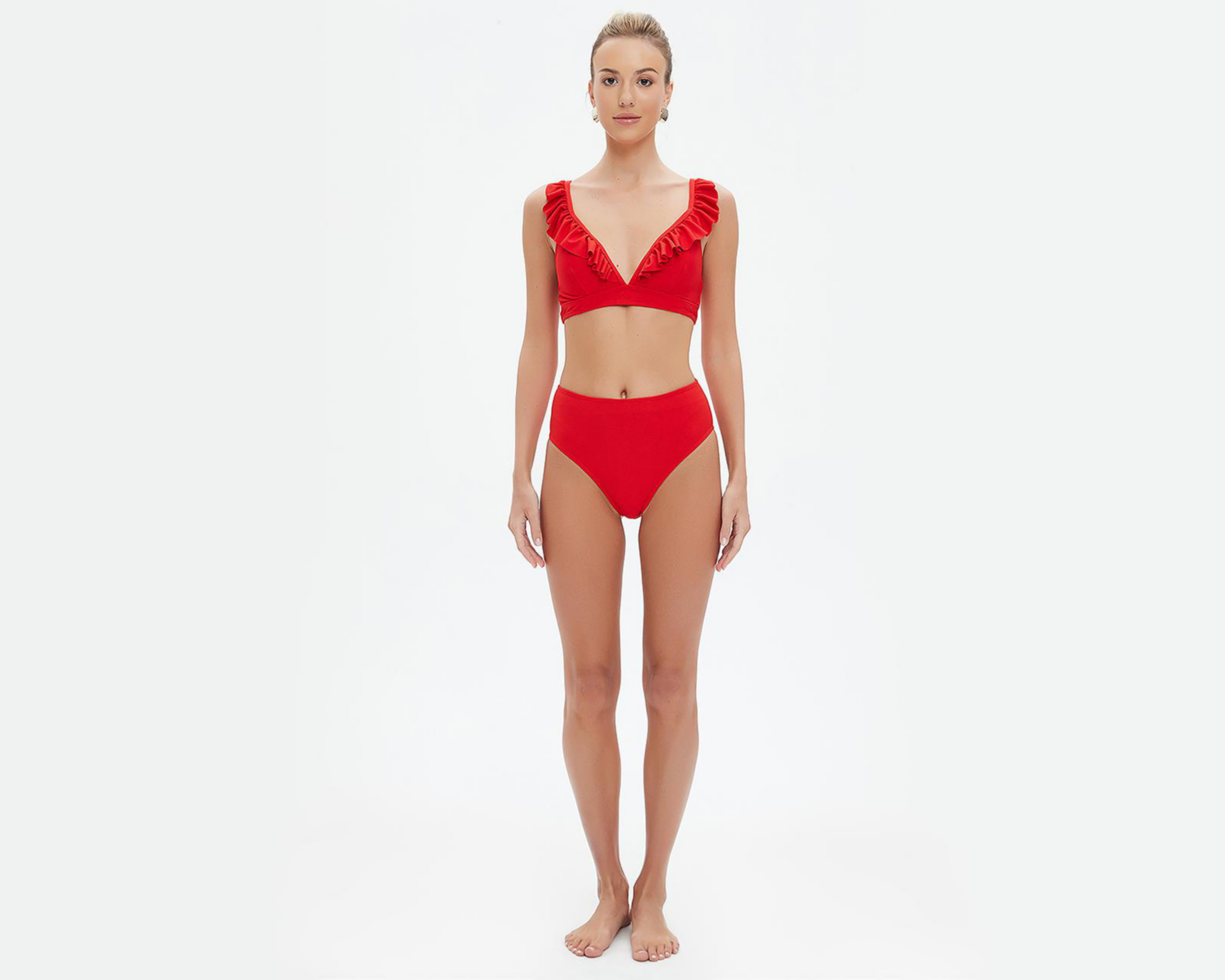 Foto 2 pulgar | Bikini Bebe sin Estampado para Mujer