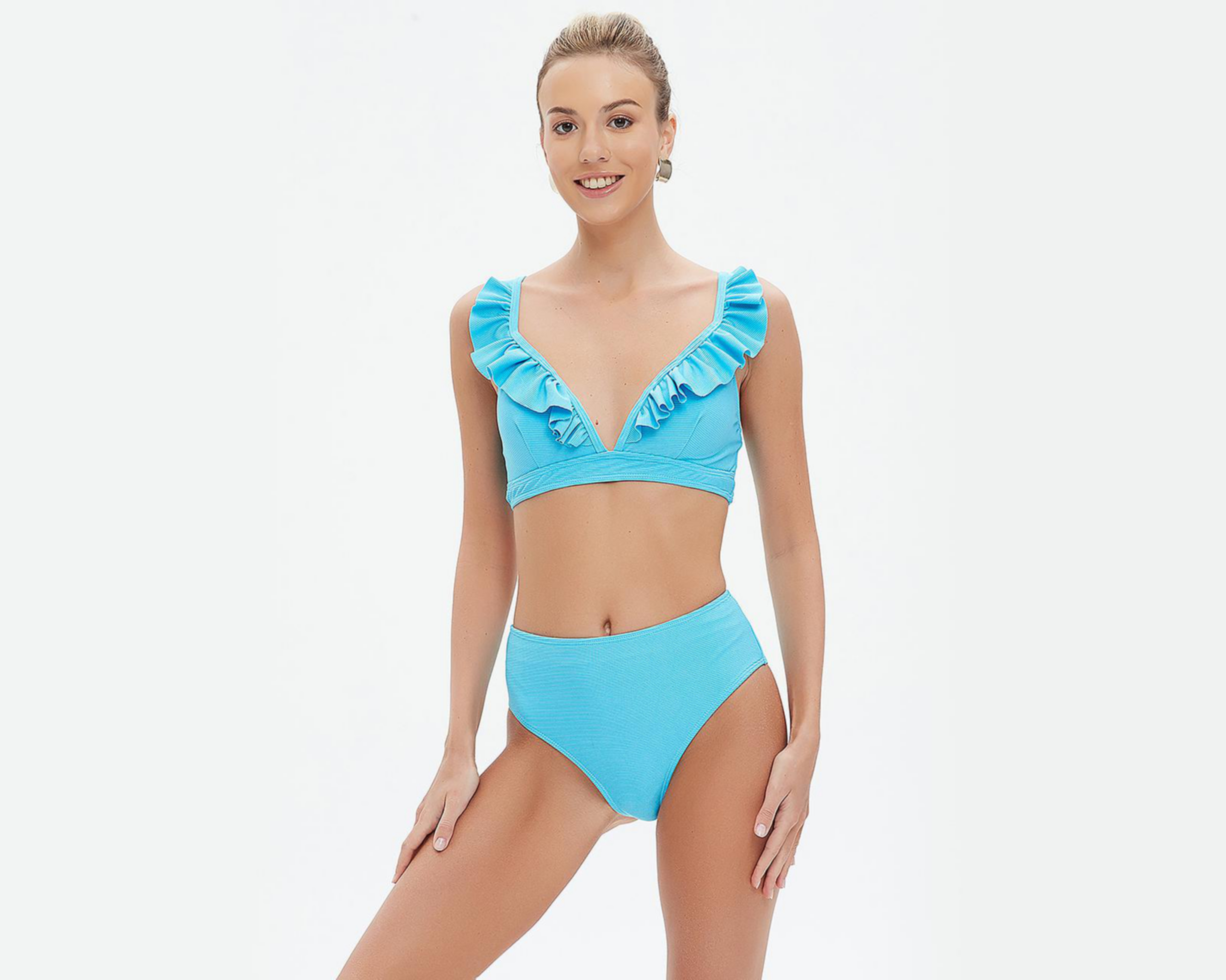 Foto 1 | Bikini Bebe Azul para Mujer