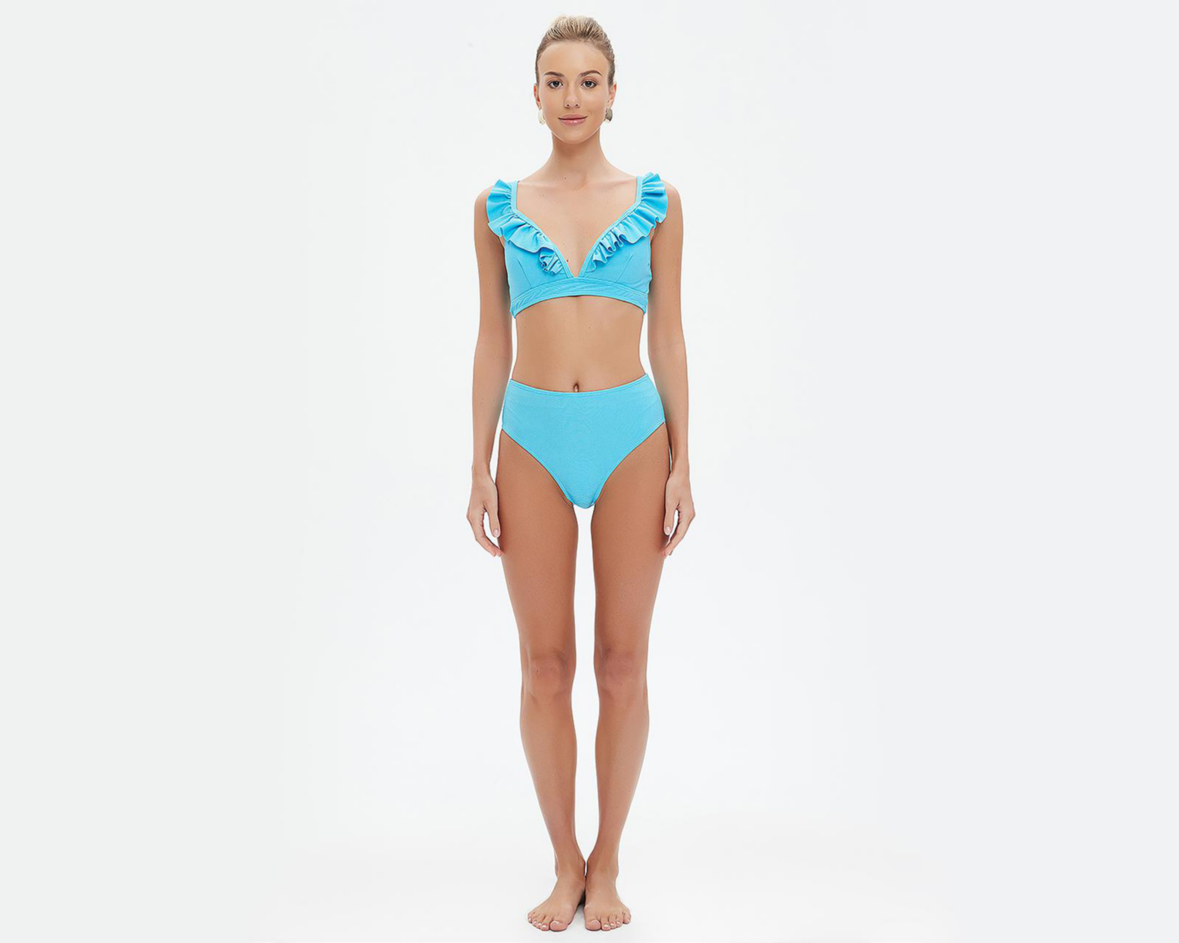 Foto 4 | Bikini Bebe Azul para Mujer