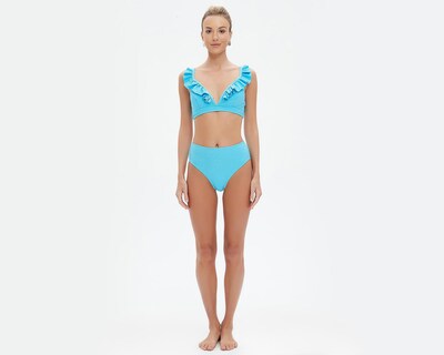 Foto 4 | Bikini Bebe Azul para Mujer