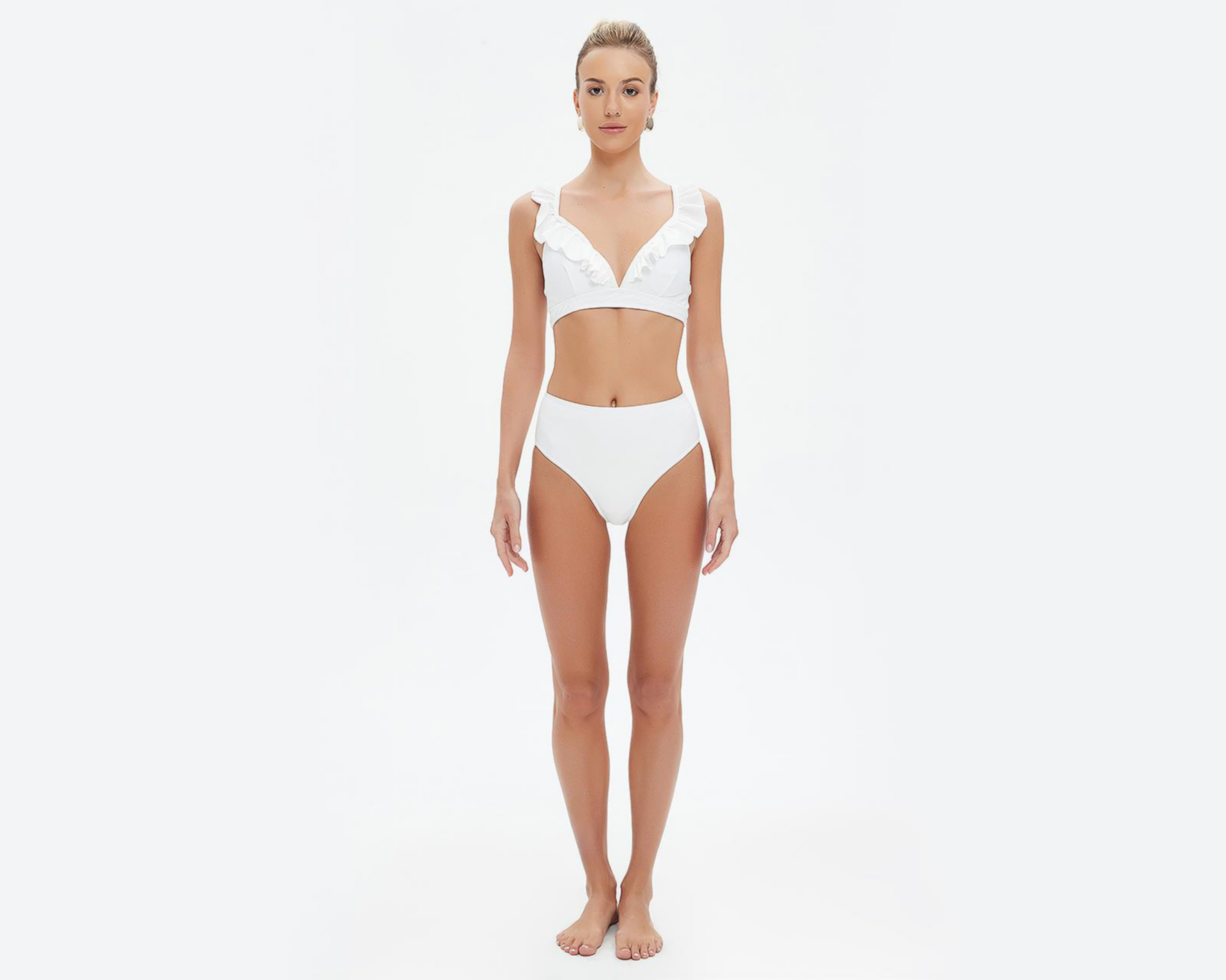 Foto 5 pulgar | Bikini Eva tu Estilo Íntimo Blanco para Mujer