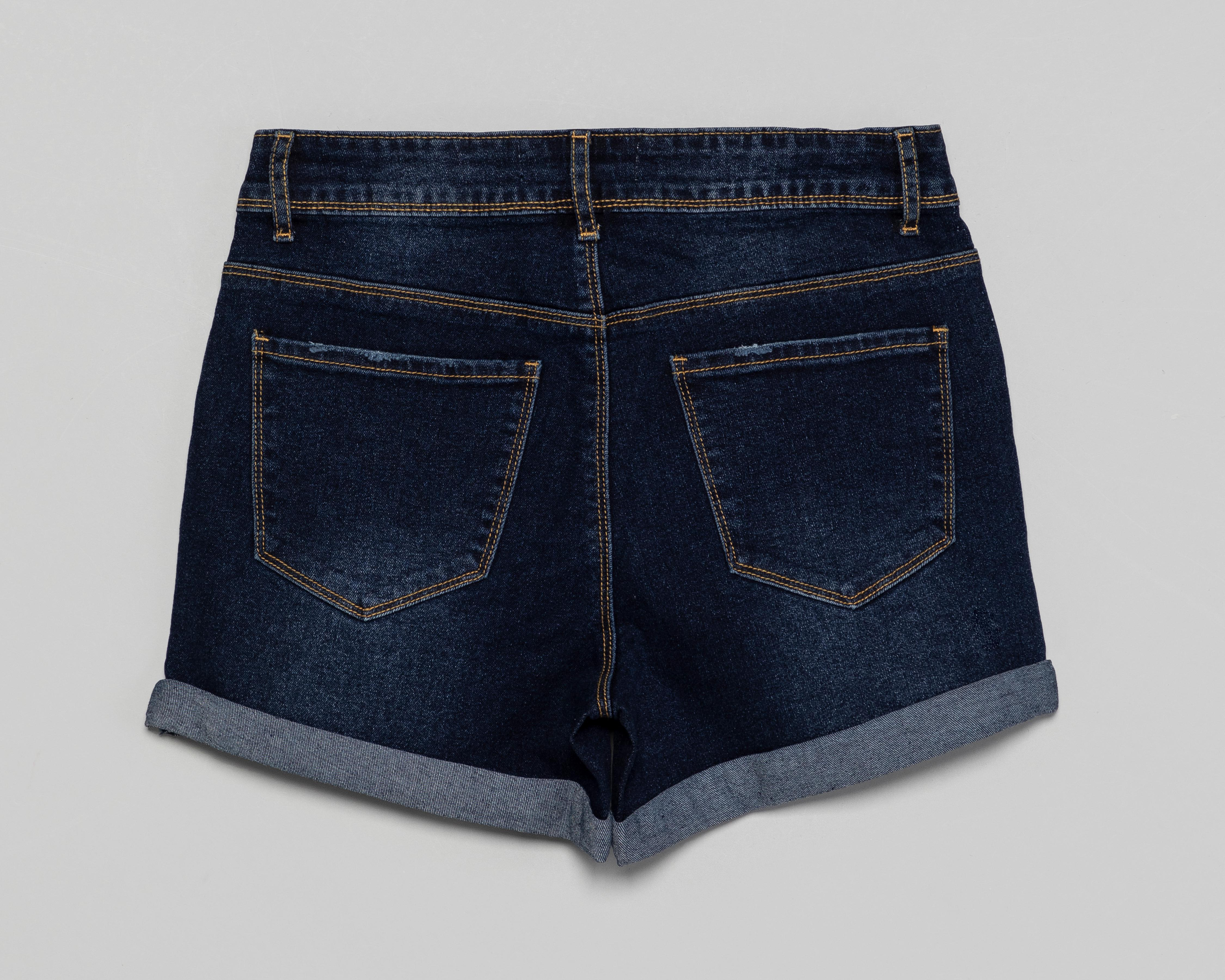 Foto 2 | Short Refill de Mezclilla para Mujer