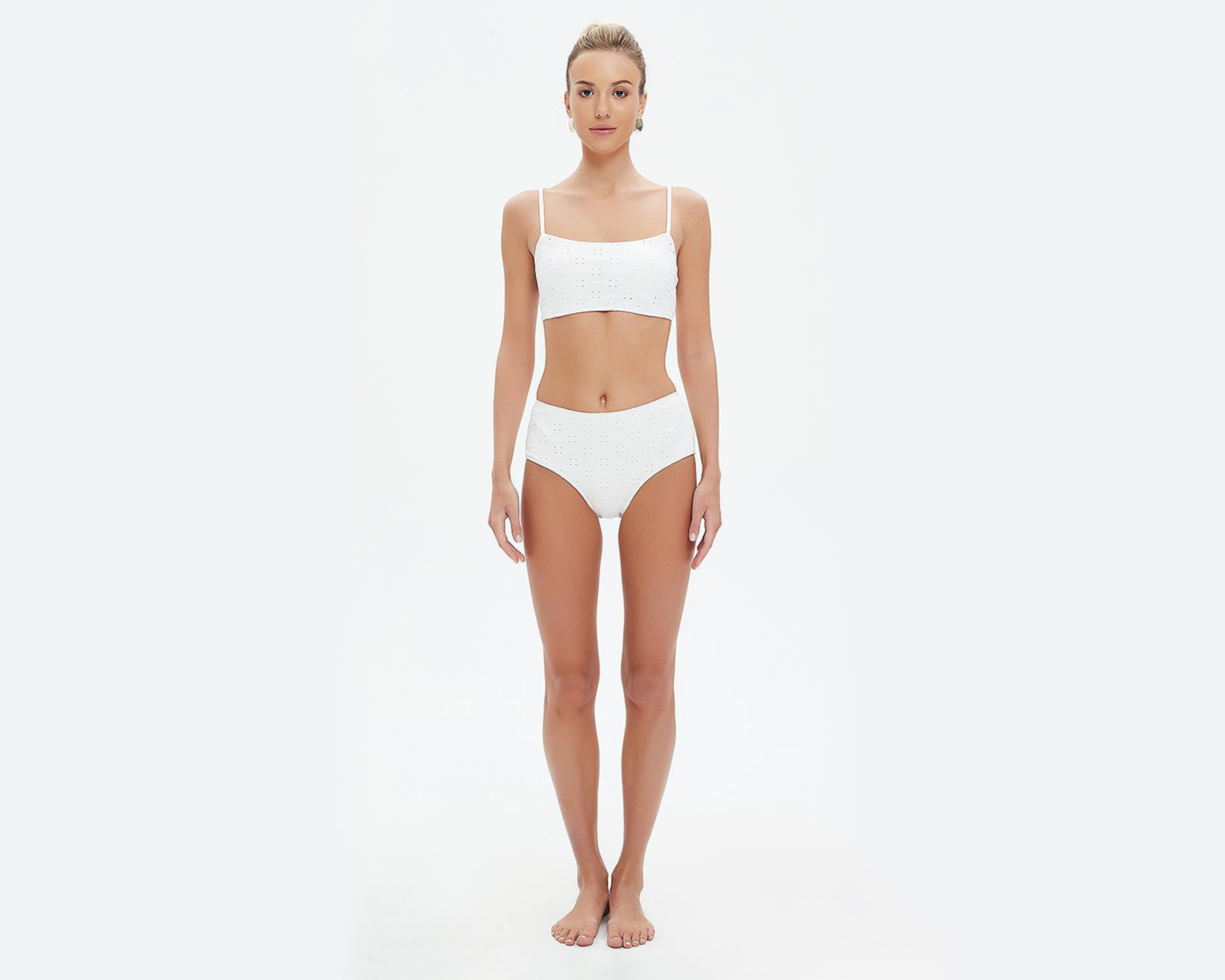 Foto 5 pulgar | Bikini Eva tu Estilo Íntimo Blanco para Mujer