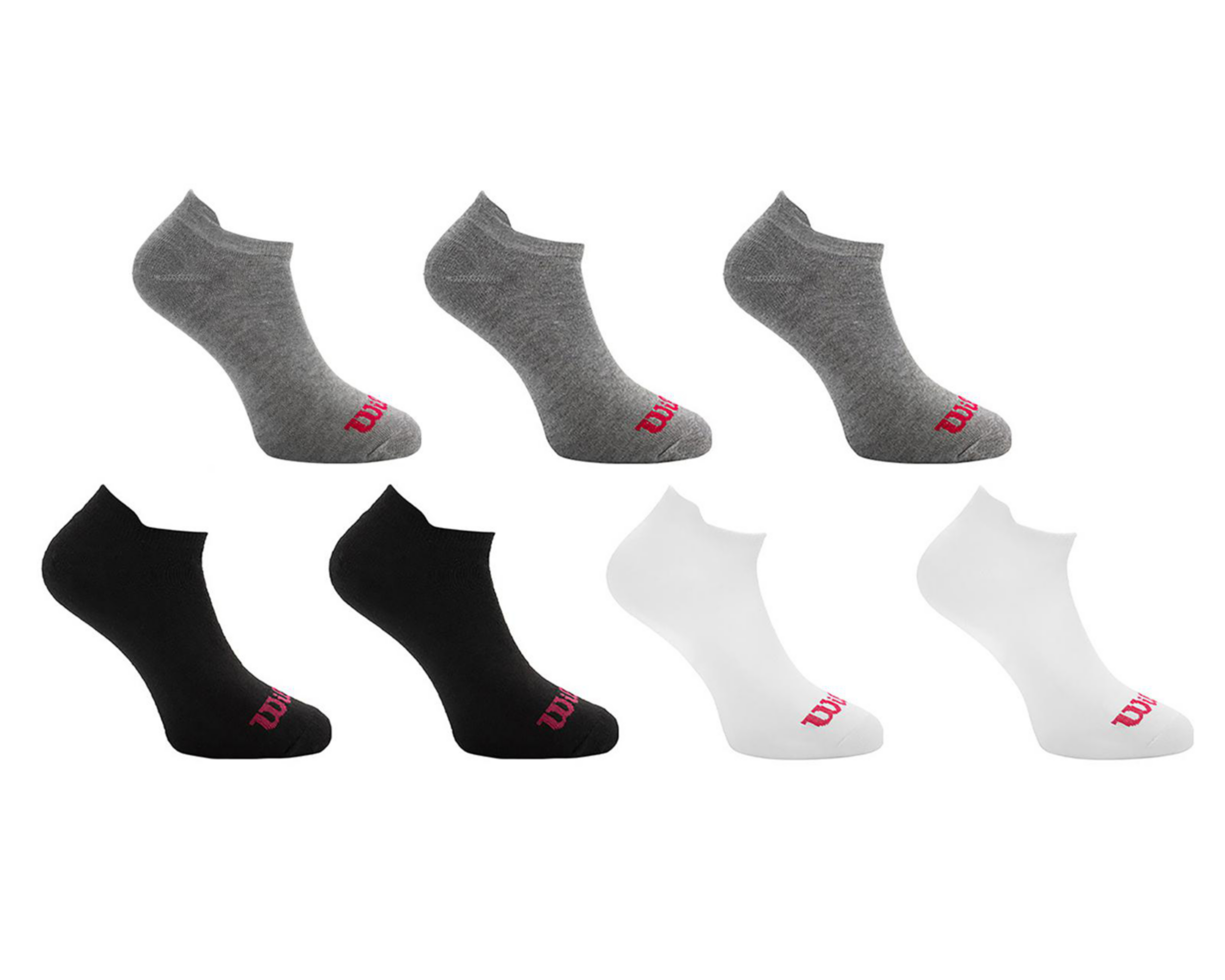 Foto 1 | Calcetas Deportivas Wilson para Mujer 7 Pares