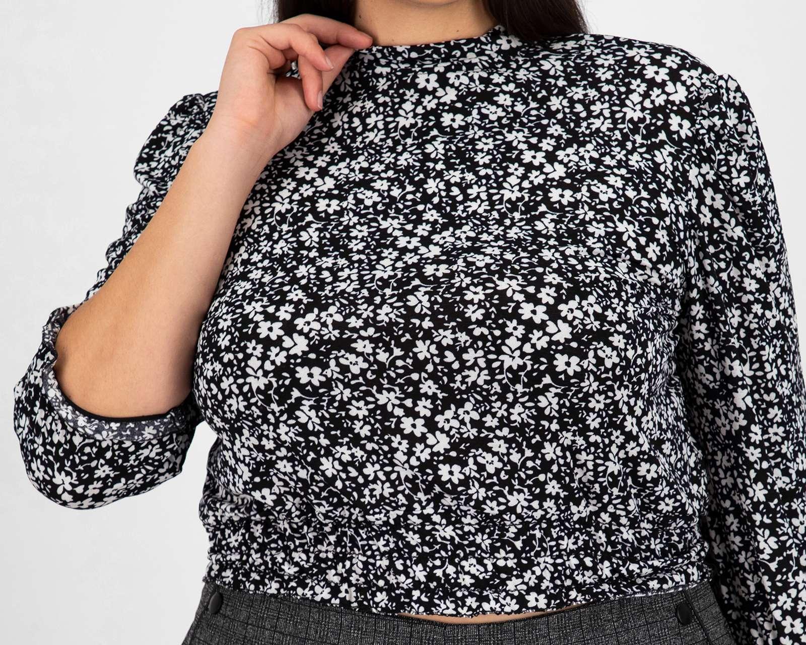 Foto 5 pulgar | Blusa Sahara Manga 3/4 Floral