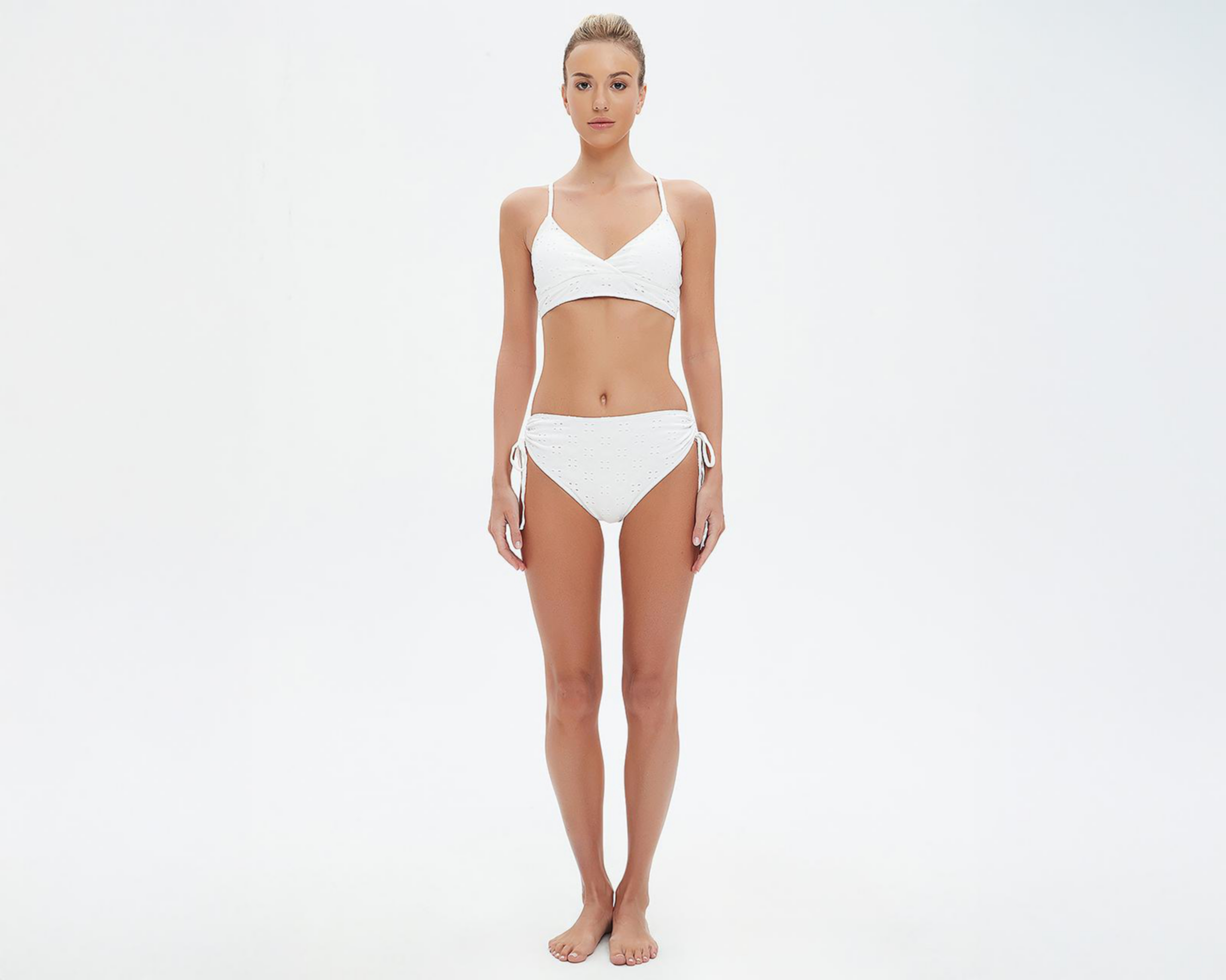 Foto 5 pulgar | Bikini Eva tu Estilo Íntimo Blanco para Mujer