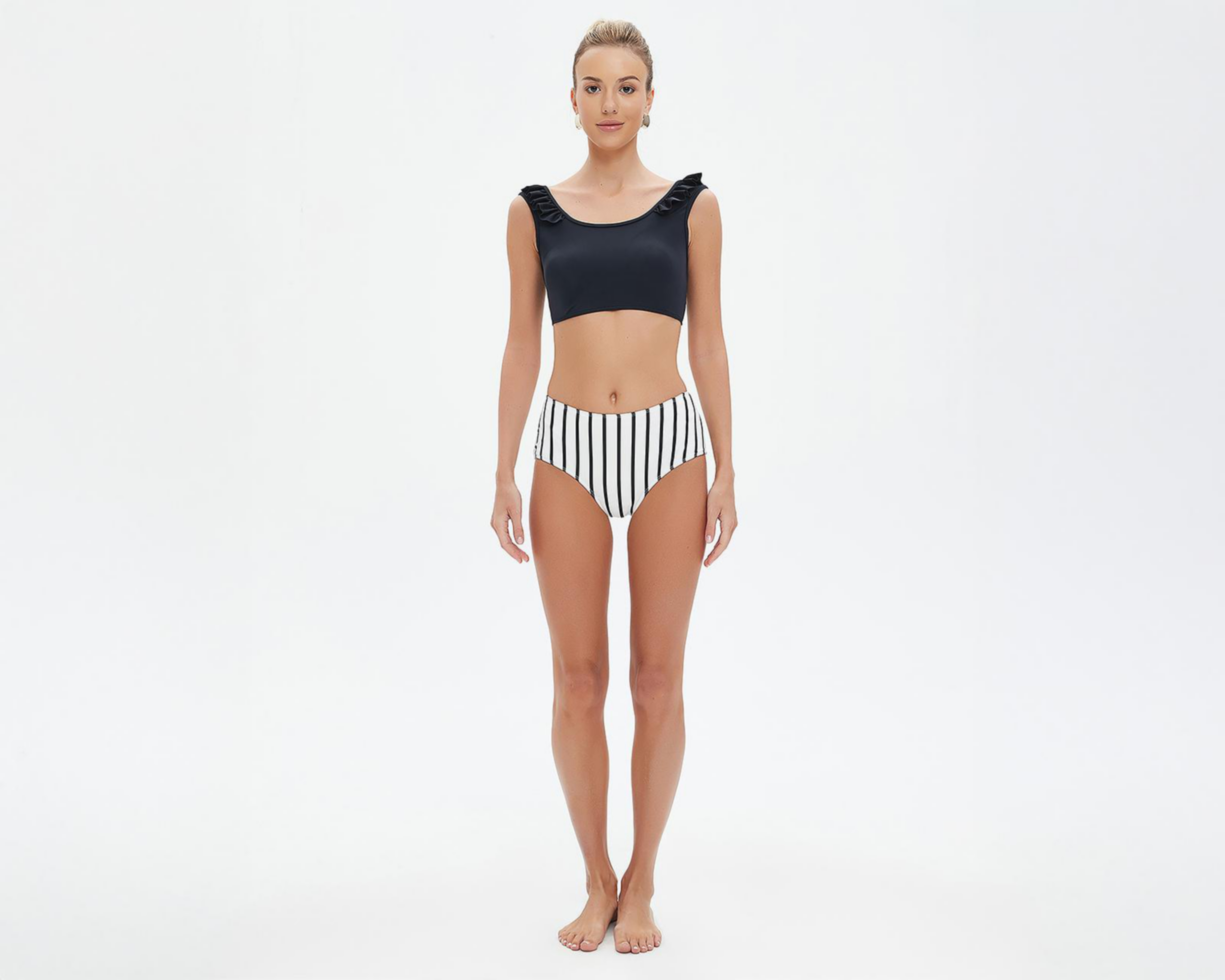 Foto 4 | Bikini Bebe Negro Juvenil