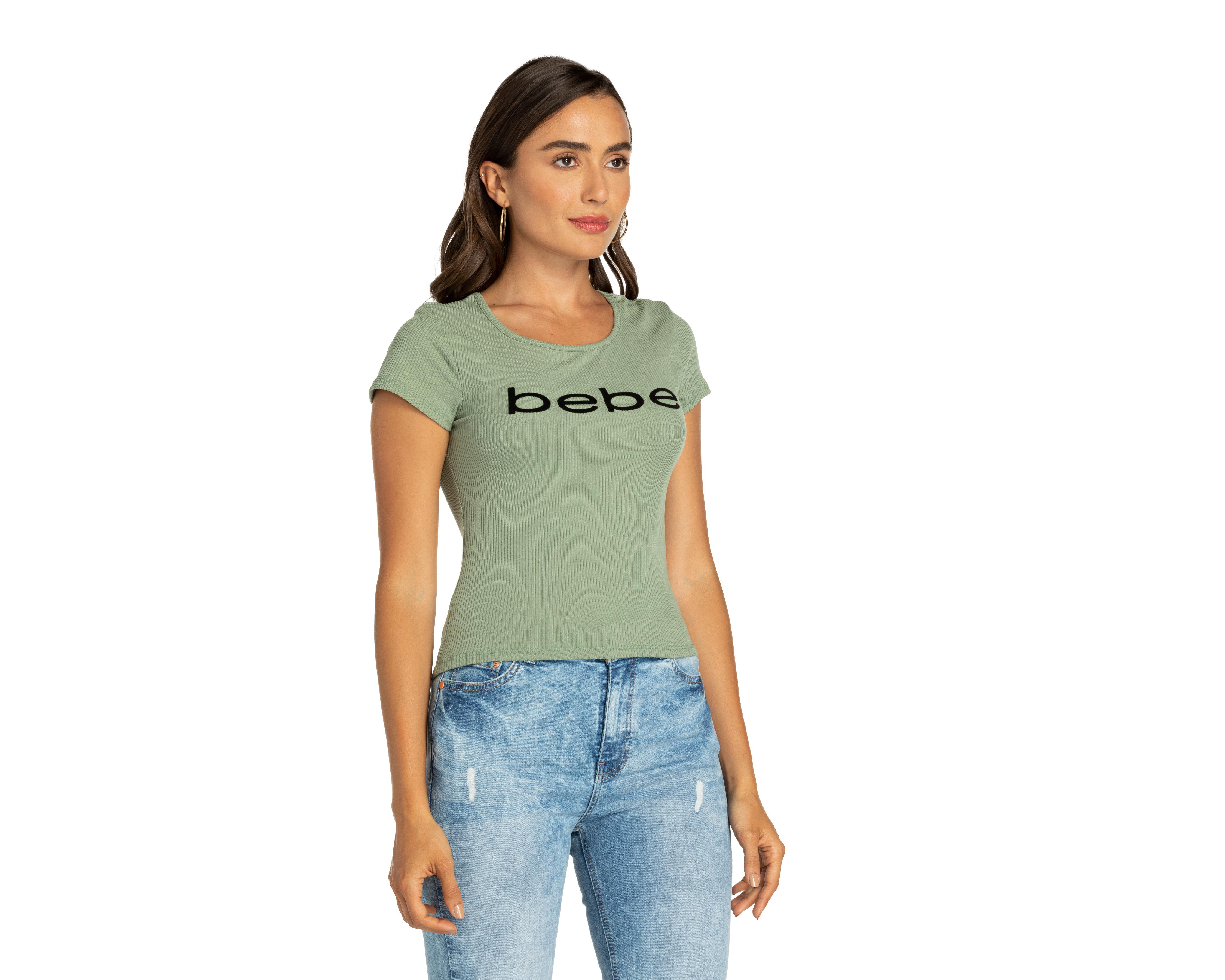 Playera Bebe Manga Corta con Lentejuelas