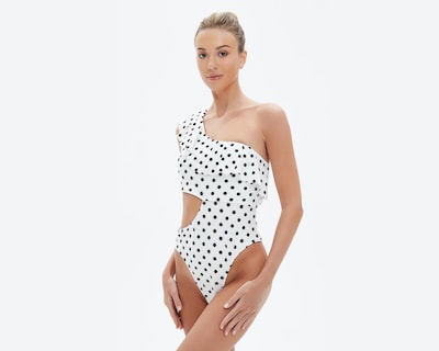 Foto 1 | Traje de Baño Completo Eva tu Estilo Íntimo de Puntos para Mujer