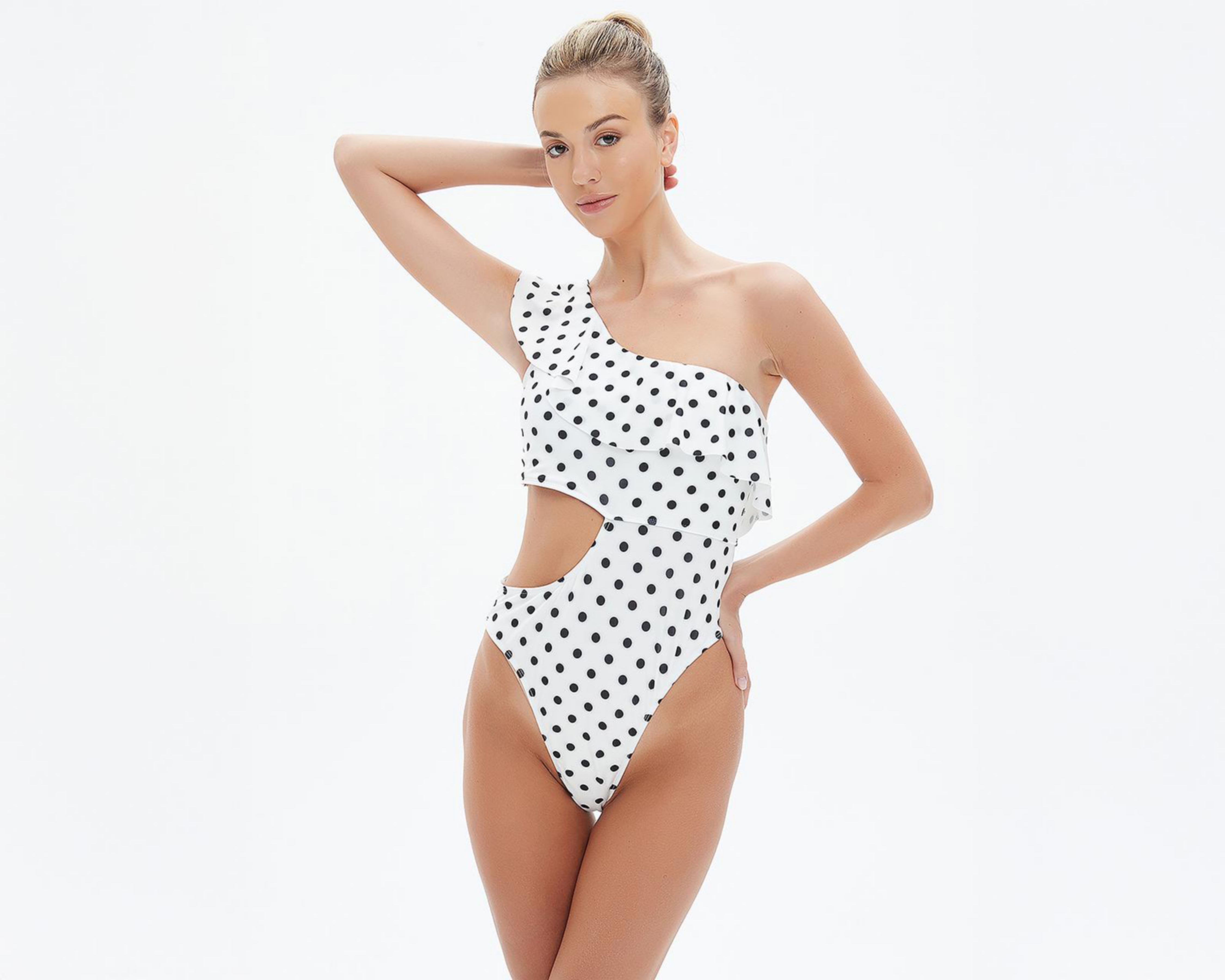 Foto 2 | Traje de Baño Completo Eva tu Estilo Íntimo de Puntos para Mujer