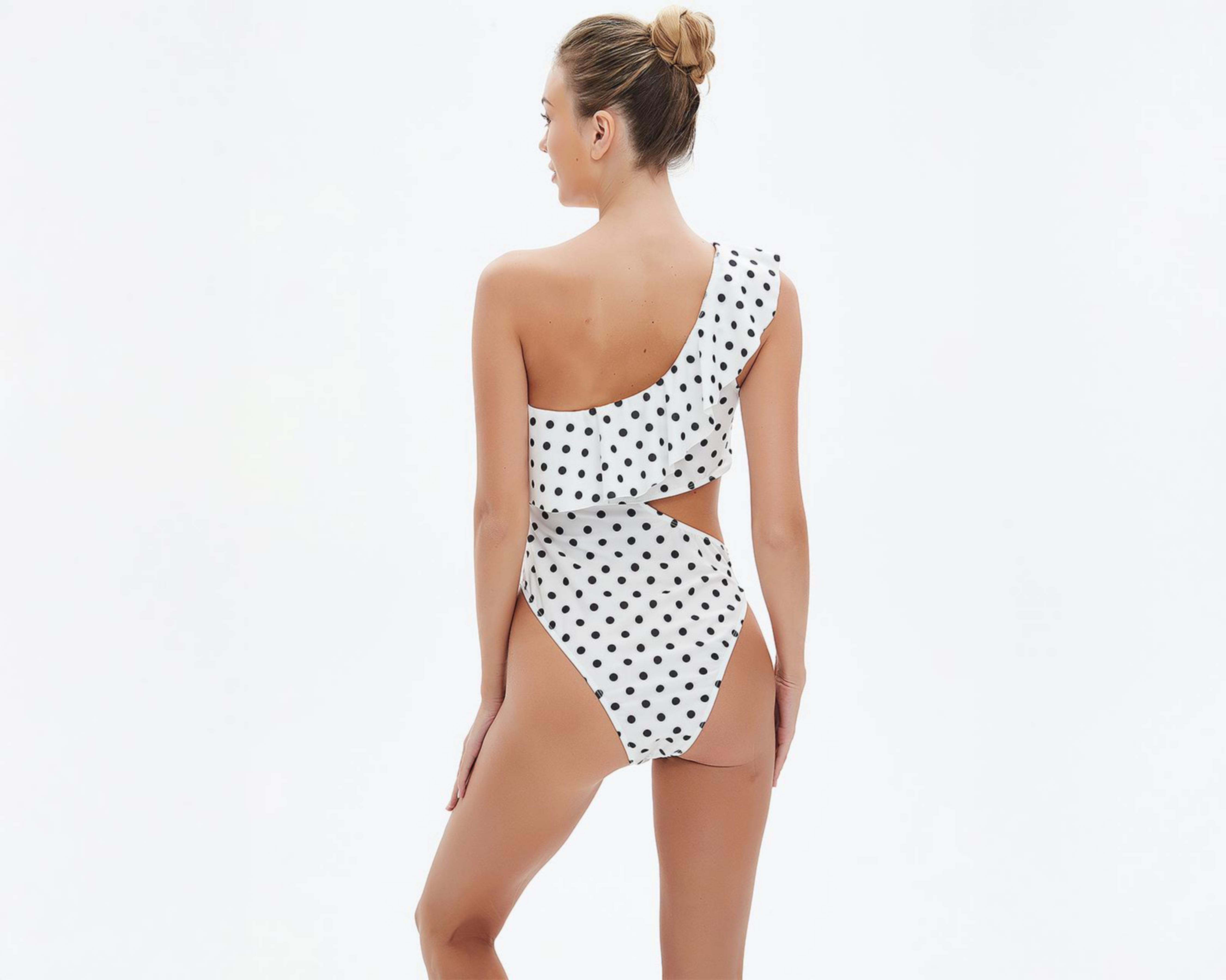Foto 3 | Traje de Baño Completo Eva tu Estilo Íntimo de Puntos para Mujer