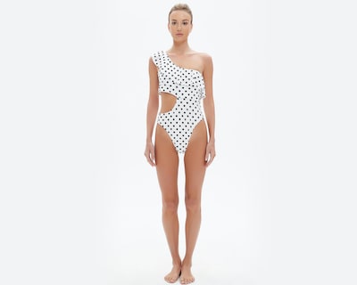 Foto 4 | Traje de Baño Completo Eva tu Estilo Íntimo de Puntos para Mujer