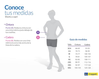 Foto 5 | Short Lady Sun de Mezclilla