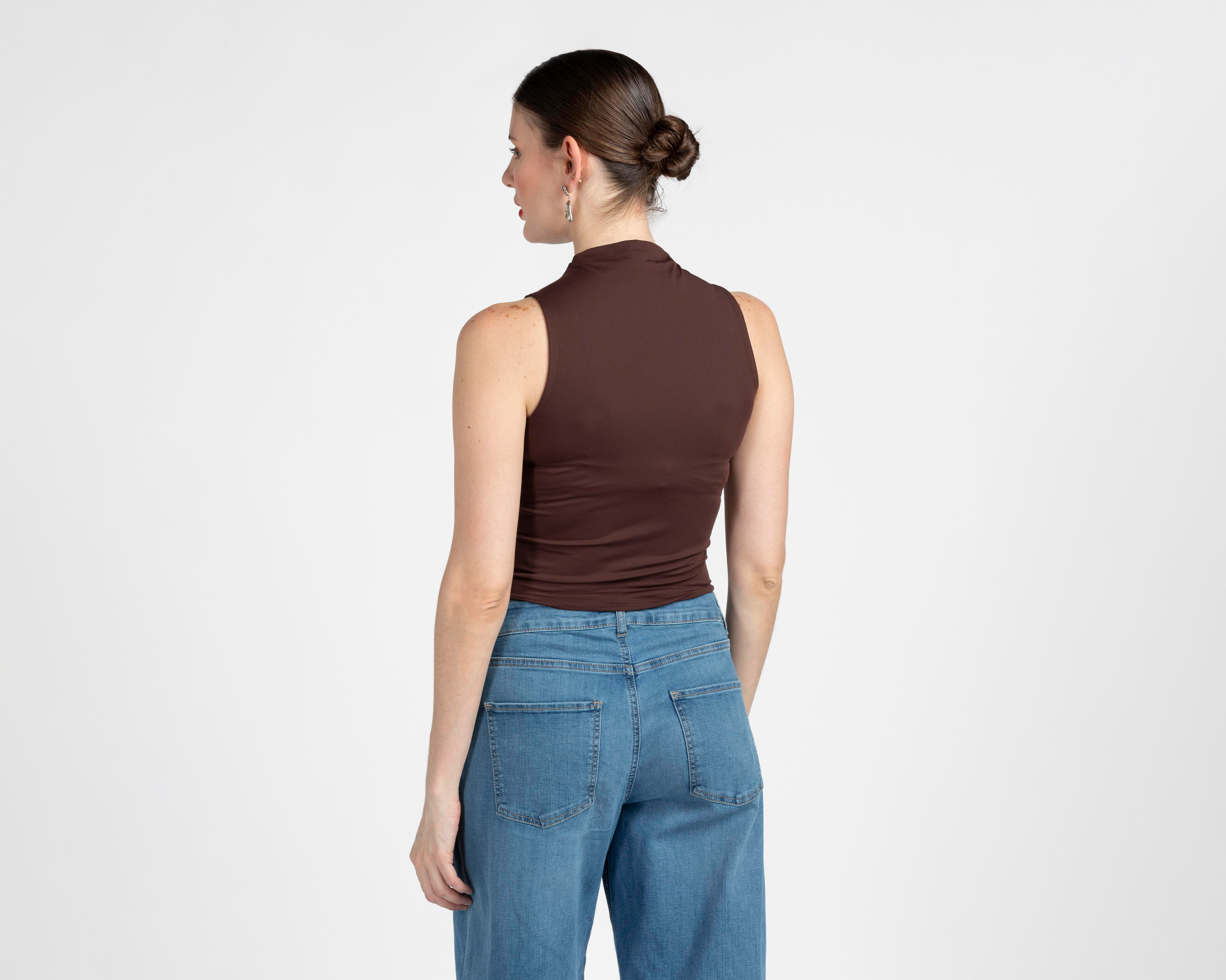 Foto 4 pulgar | Playera sin Mangas Sahara para Mujer
