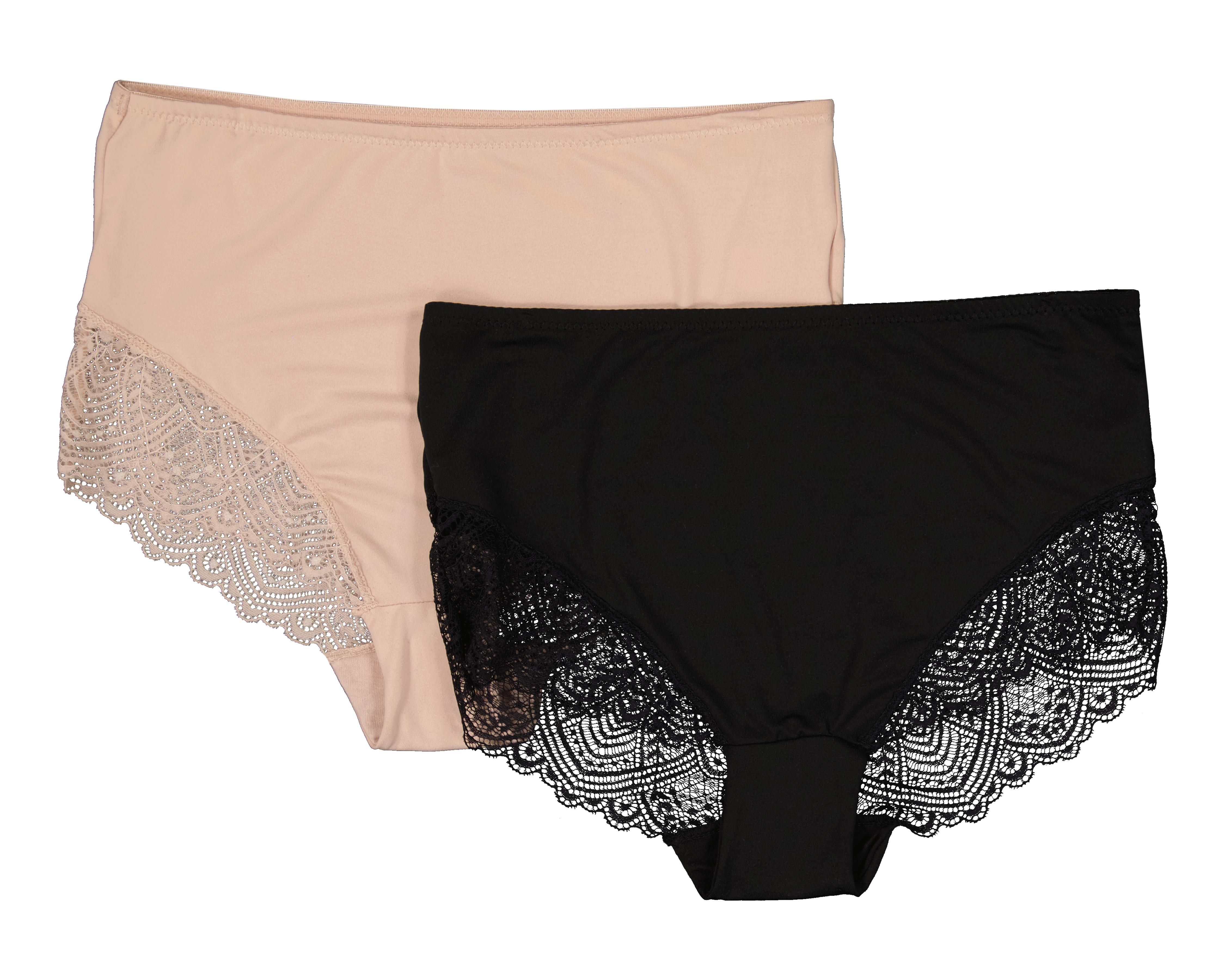 Foto 1 | Pantaleta con Encaje Beauty Secret para Mujer 2 Piezas