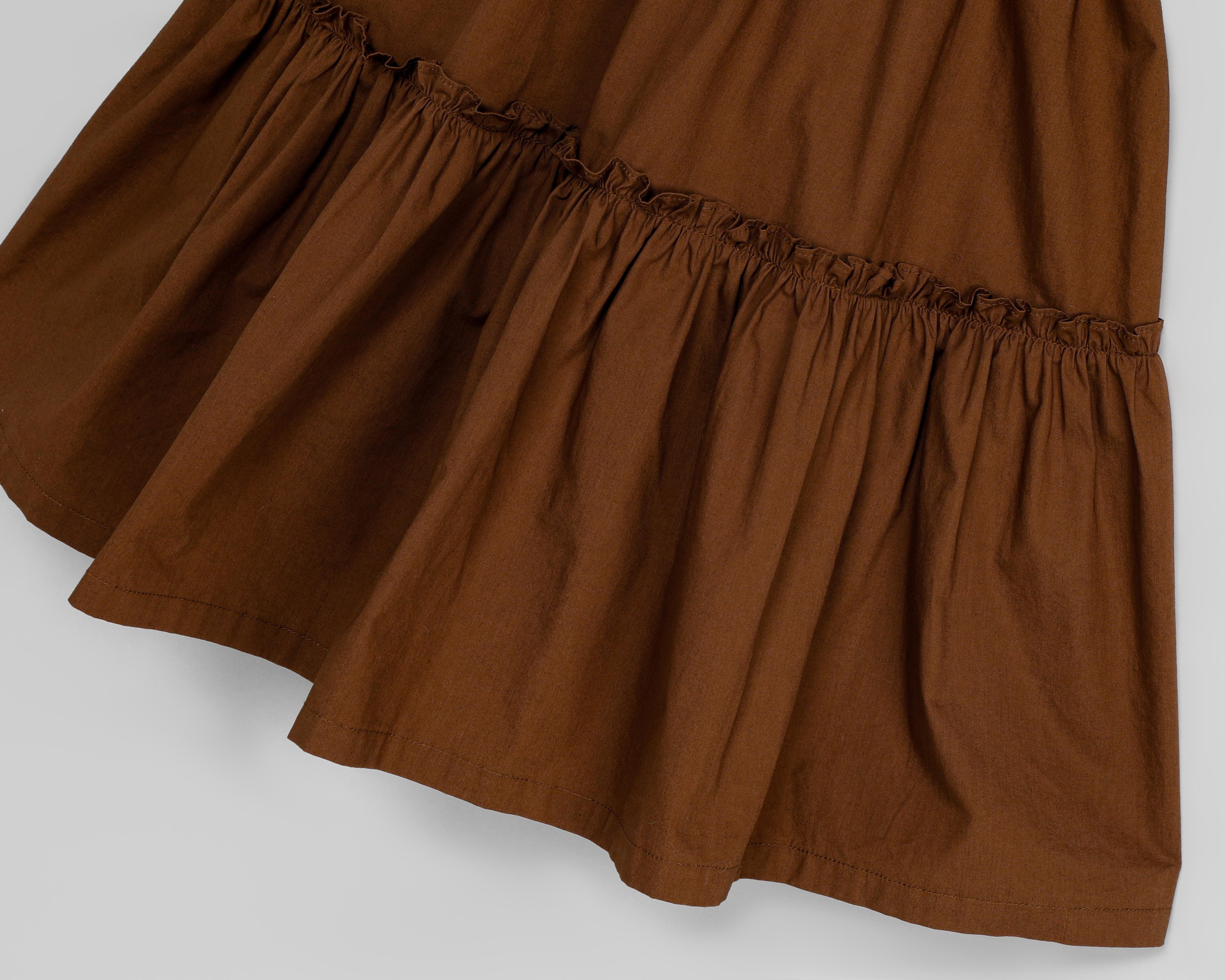 Foto 4 | Vestido Casual 18 Forever Café de Tirantes