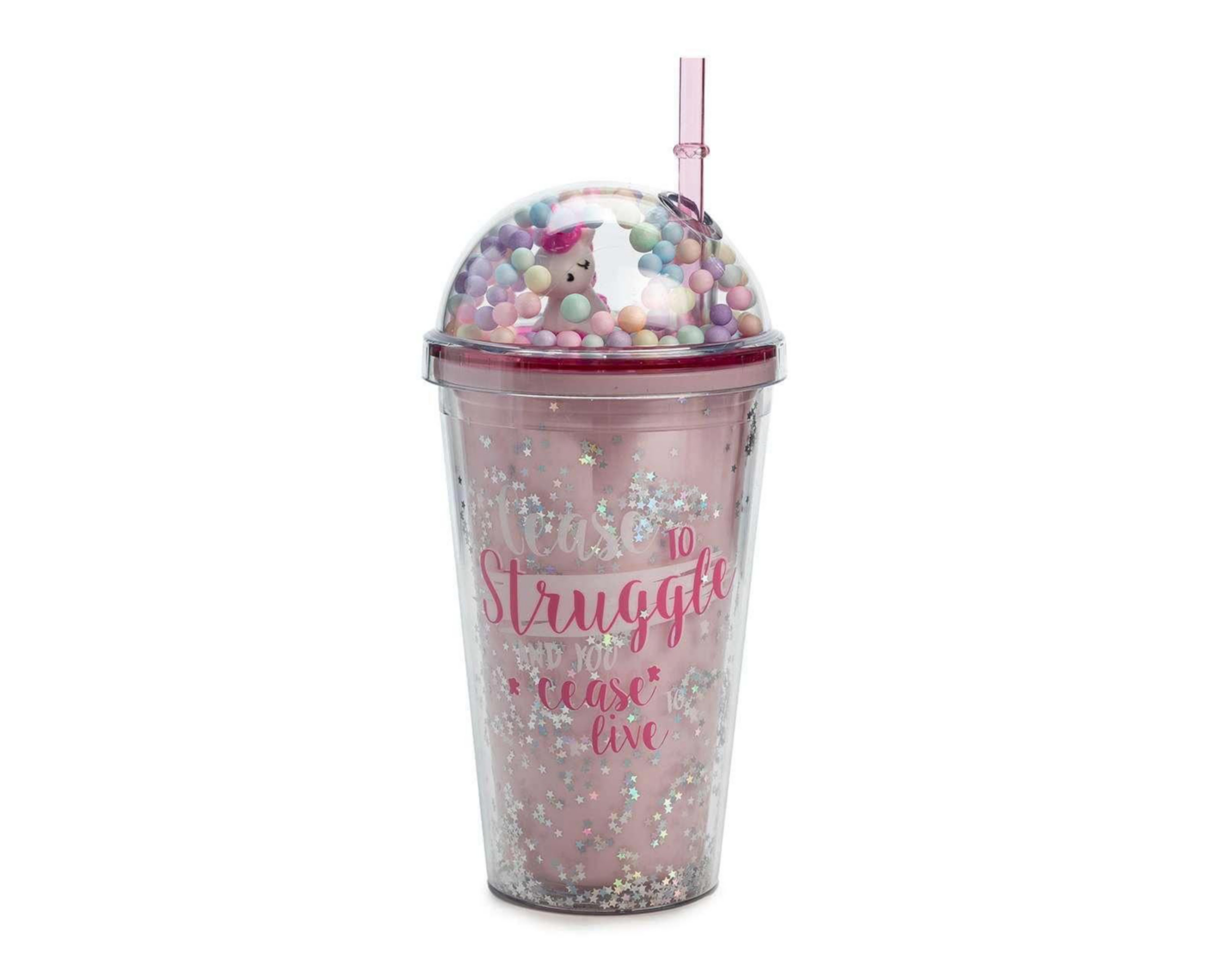 Foto 1 | Vaso con Popote 18 Forever