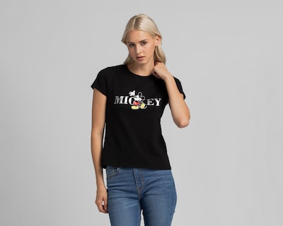 Foto 1 | Playera Disney Mickey Mouse Manga Corta para Mujer