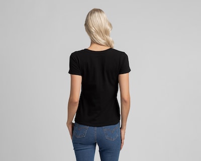 Foto 2 | Playera Disney Mickey Mouse Manga Corta para Mujer