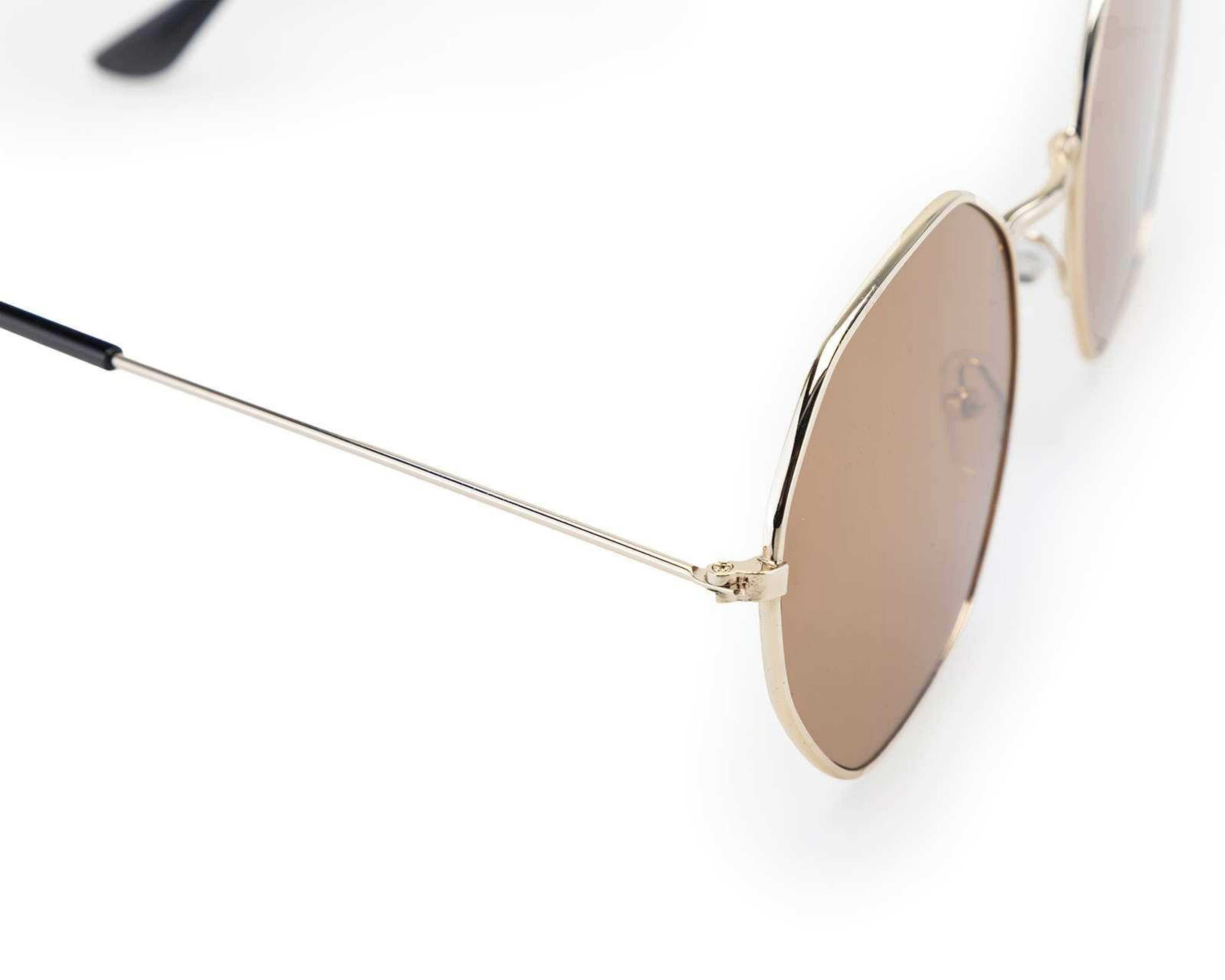 Foto 4 | Lentes de Sol Thinner Hexagonales Cafés