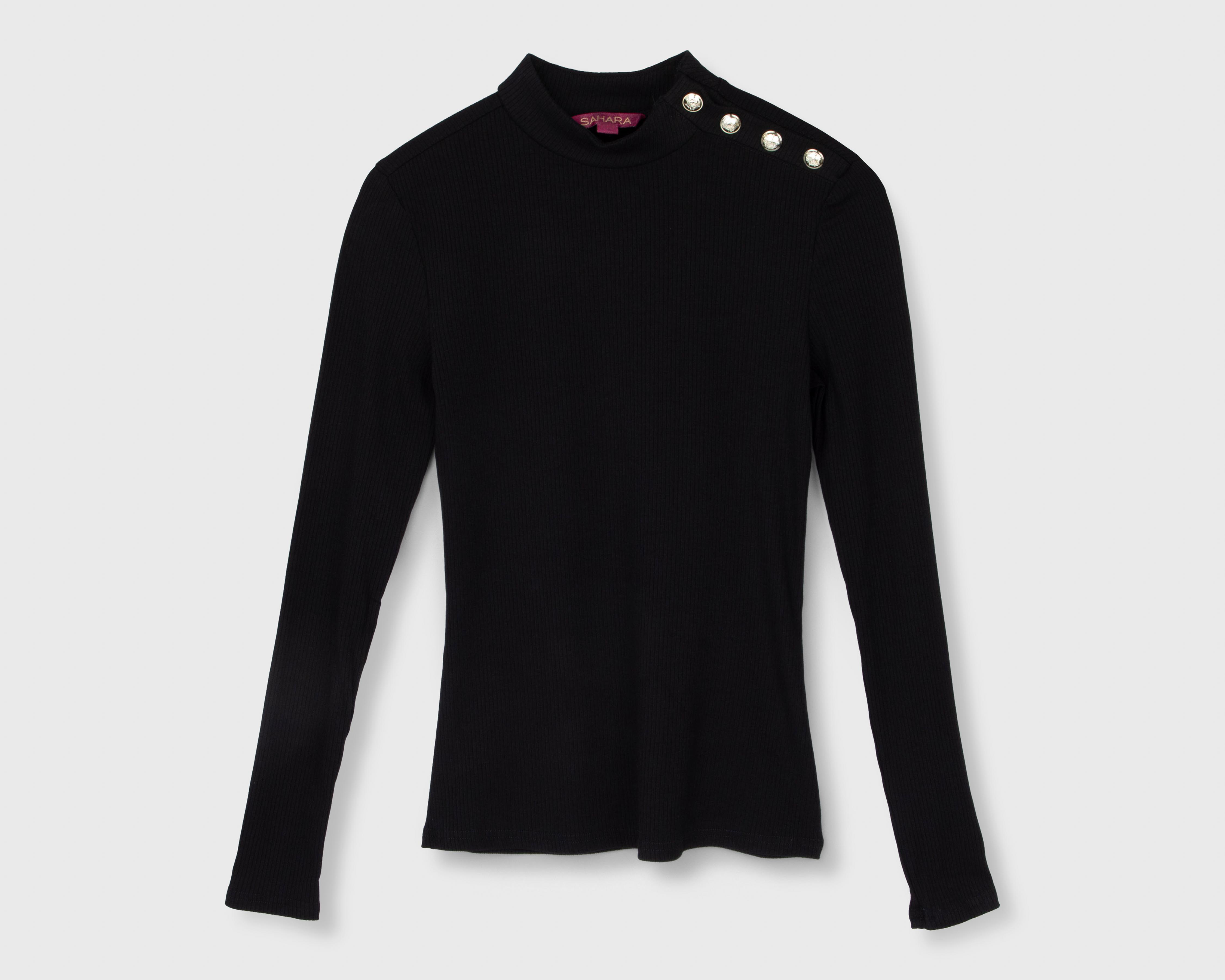 Playera Sahara con Botones para Mujer