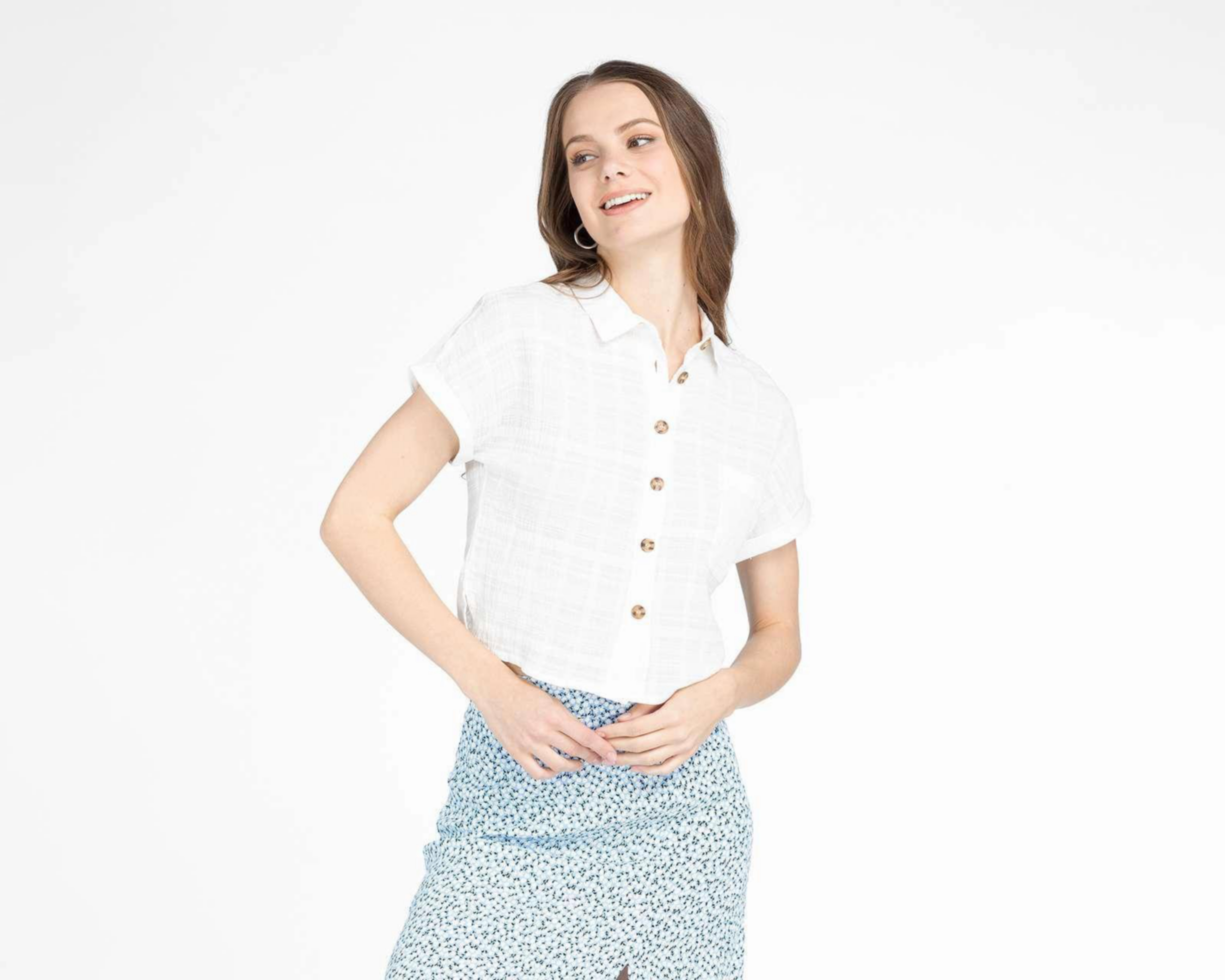 Blusa Refill Manga Corta $349