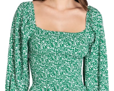 Foto 4 | Blusa 18 Forever Mangas Abullonadas y Detalle de Cuerdas