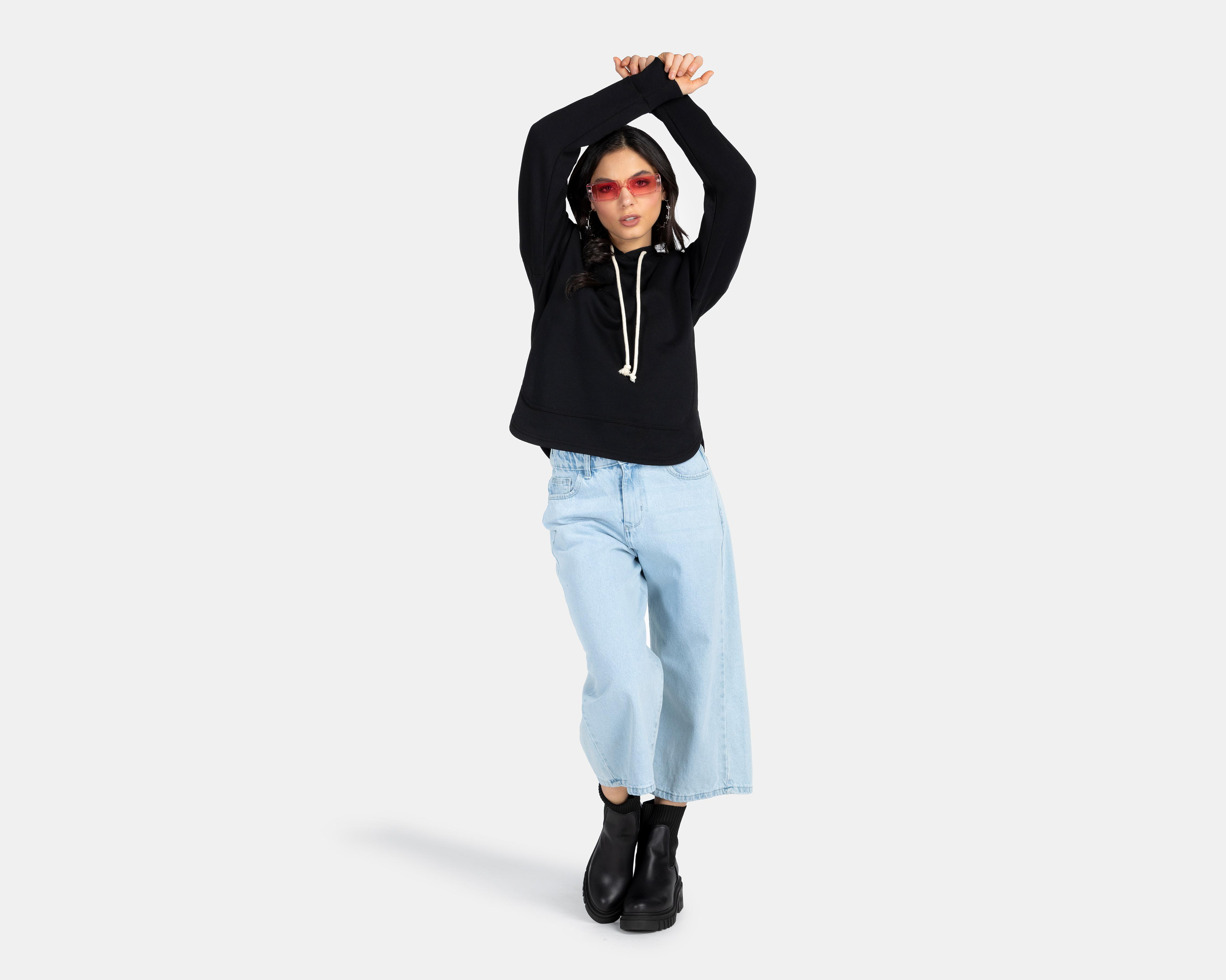 Foto 2 | Sudadera con Capucha 18 Forever para Mujer