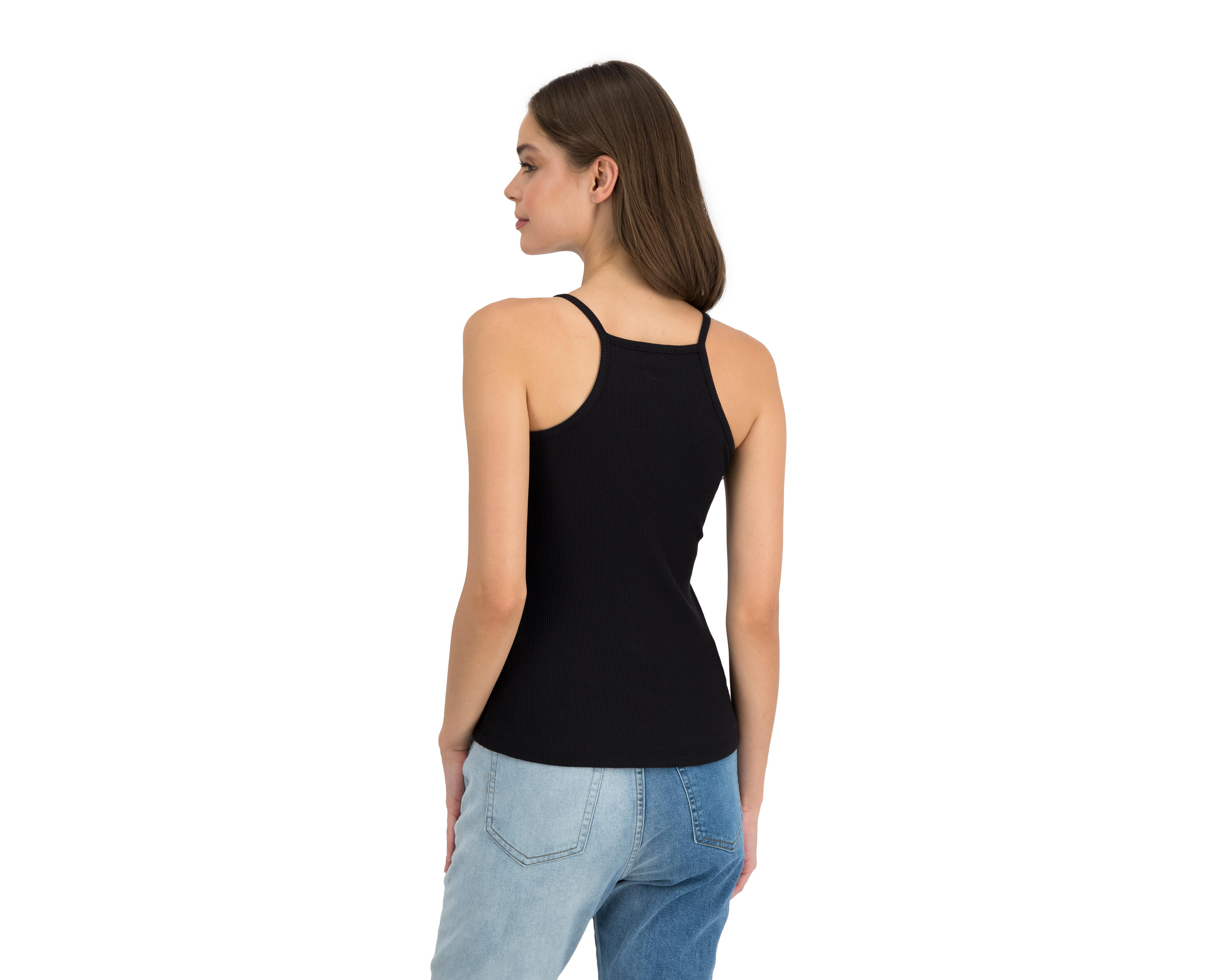Foto 4 pulgar | Playera Thinner sin Manga