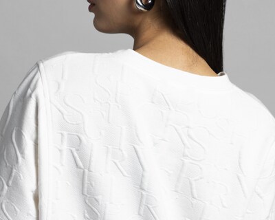Foto 5 | Sudadera Blanca Thinner para Mujer