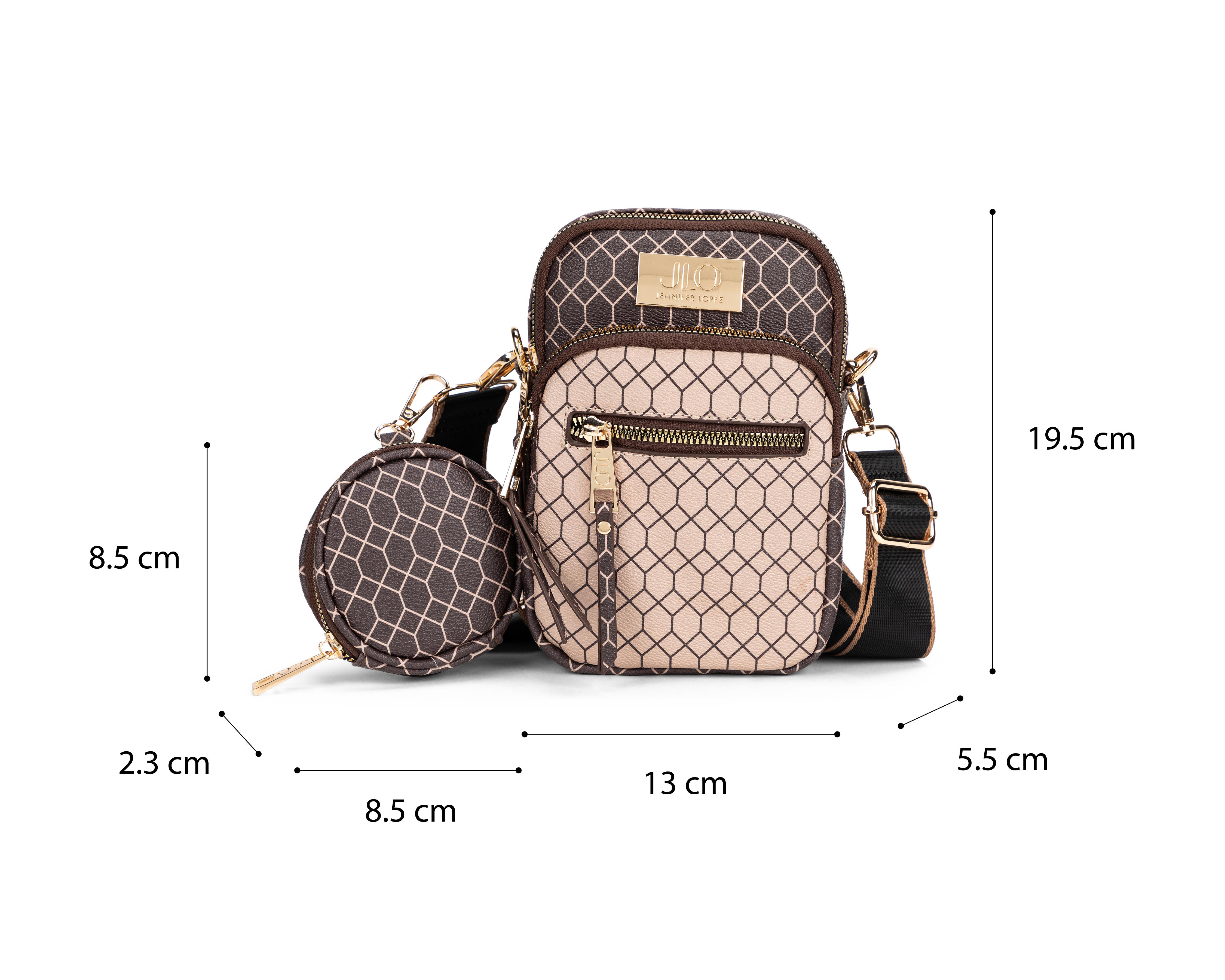 Foto 7 pulgar | Bolsa Cruzada Jennifer Lopez con Monedero
