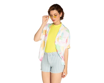 Foto 4 | Short Refill Estampado a Rayas