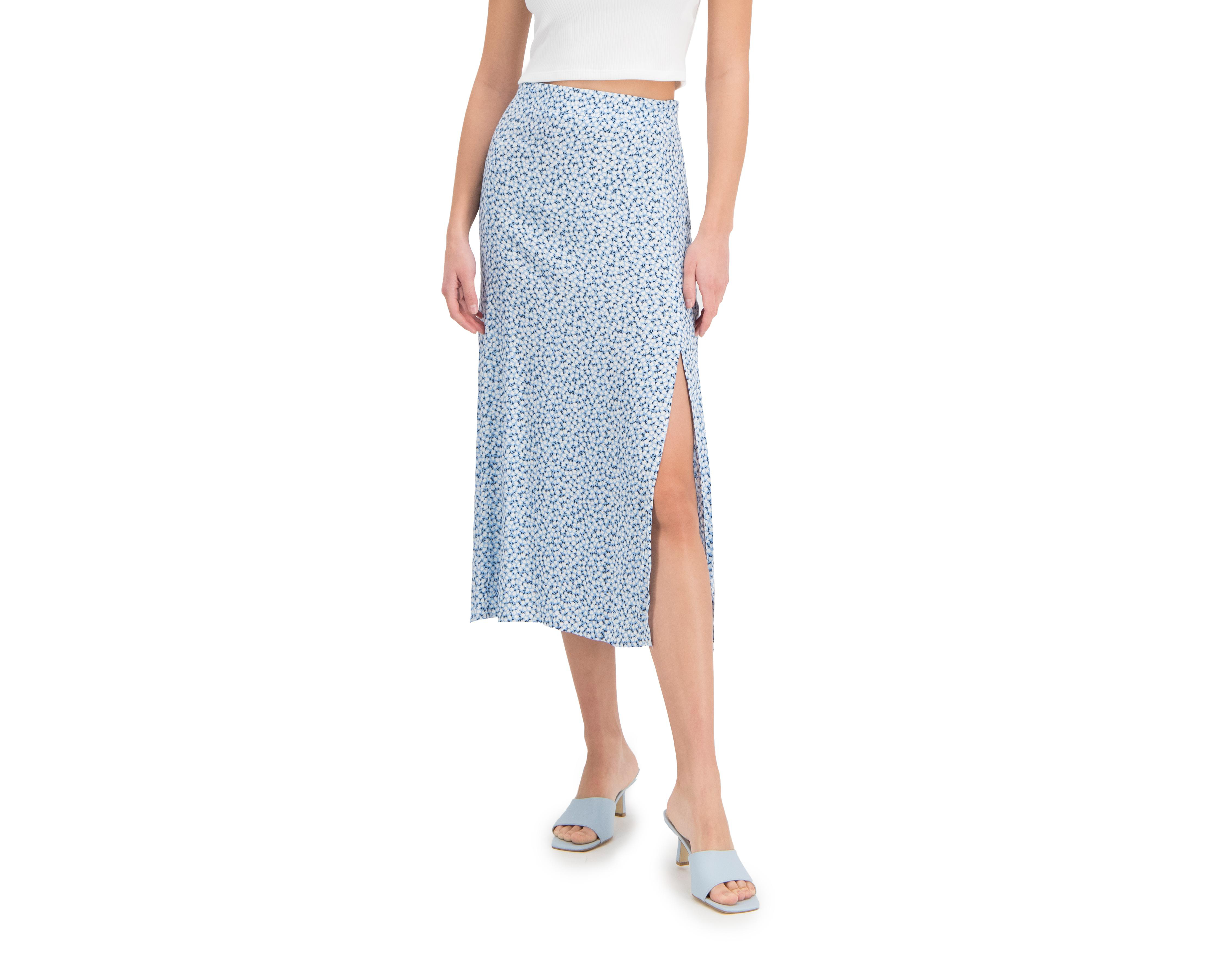 Foto 2 | Falda Midi 18 Forever con Abertura