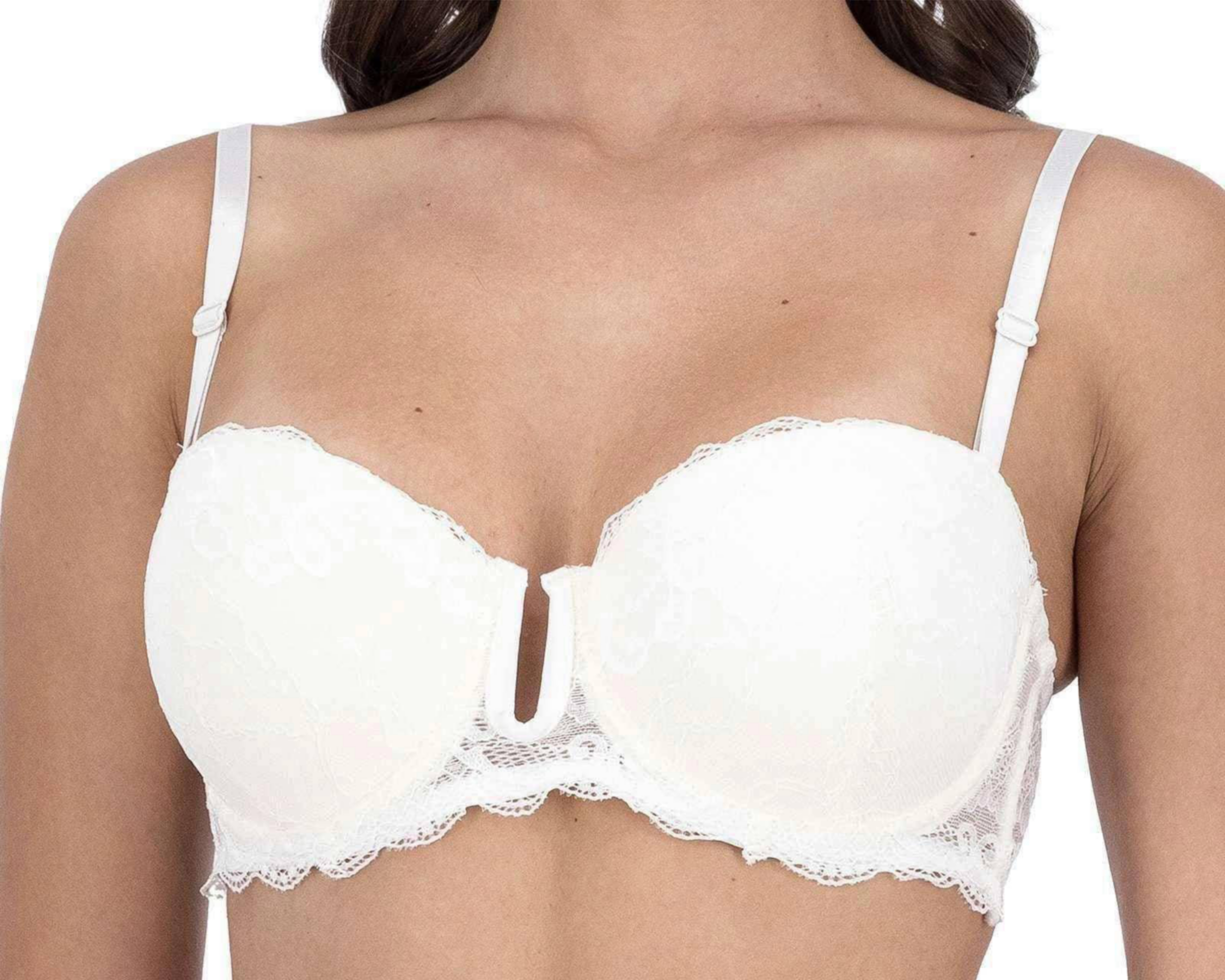 Foto 5 pulgar | Brasier Strapless Beauty Secret Copa Completa para Mujer 2 Pack