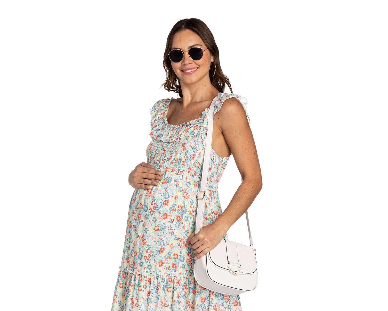 Foto 3 pulgar | Vestido de Maternidad Mamá Bella sin Manga