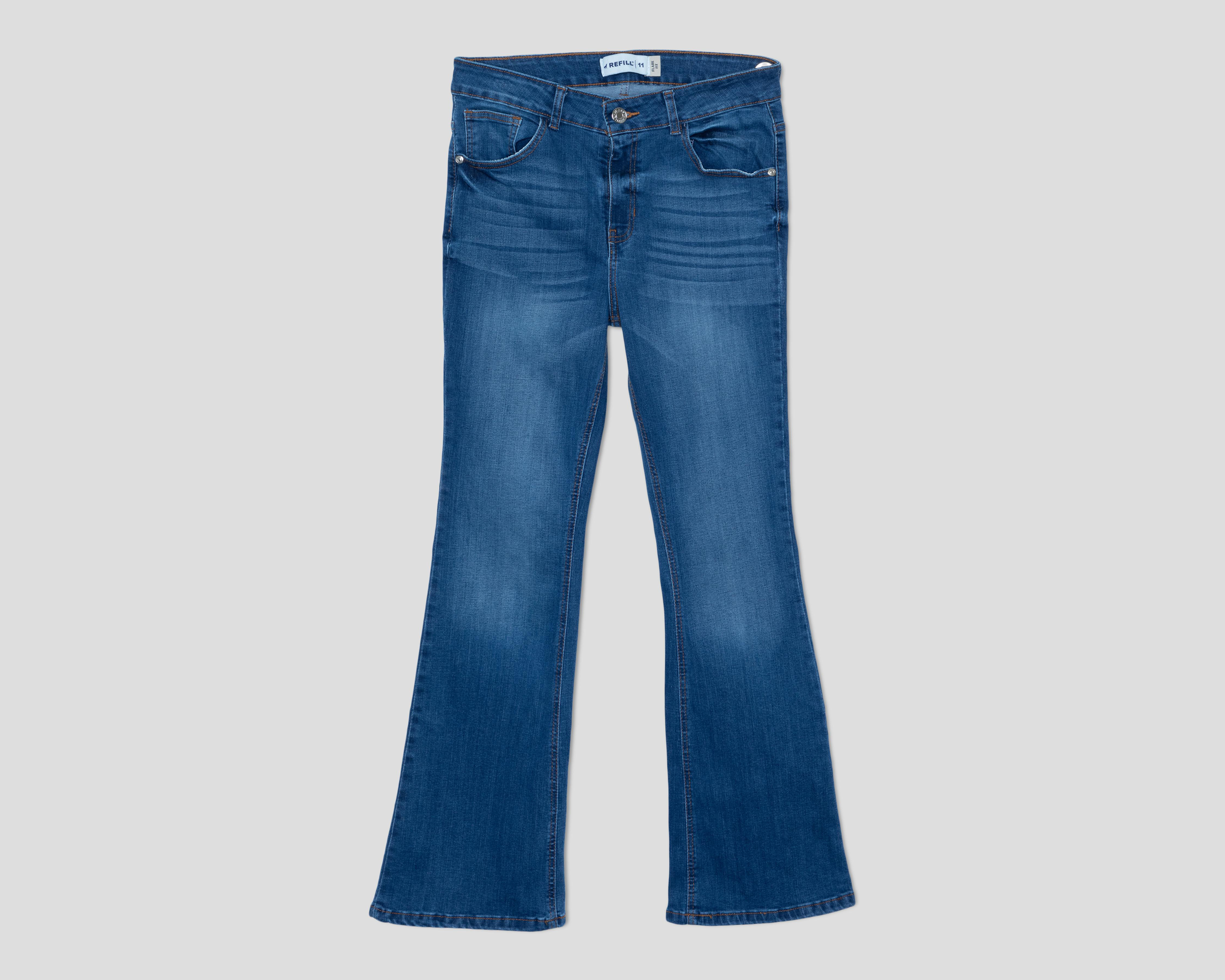 Foto 2 pulgar | Jeans Wide Leg Refill para Mujer