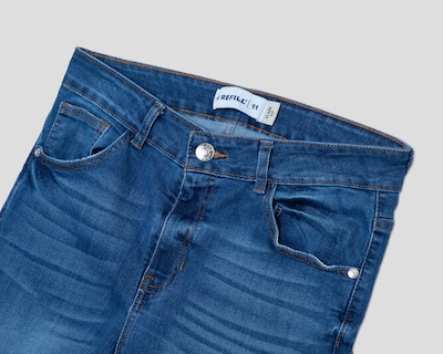 Foto 3 | Jeans Wide Leg Refill para Mujer