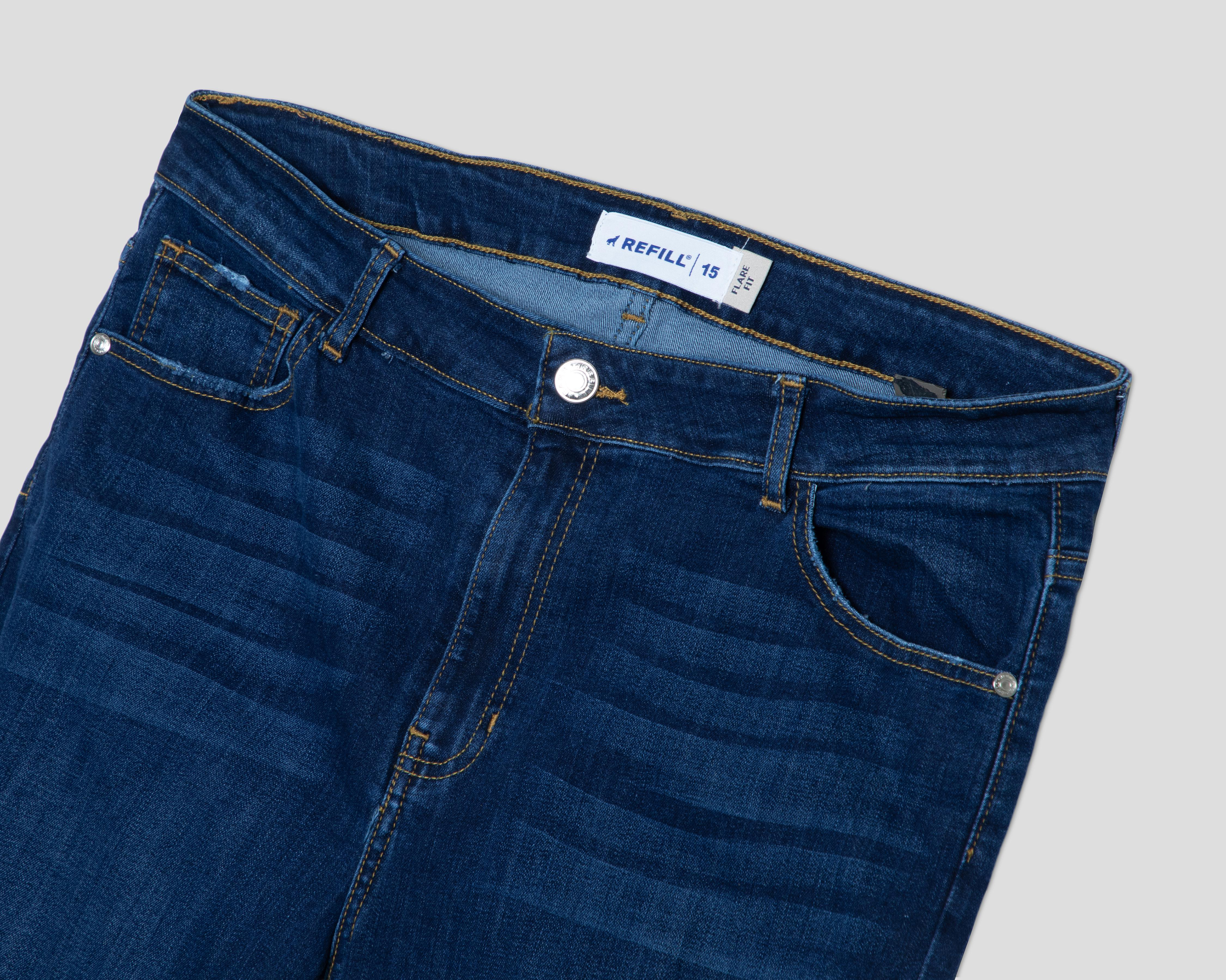 Foto 3 | Jeans Flare Refill para Mujer