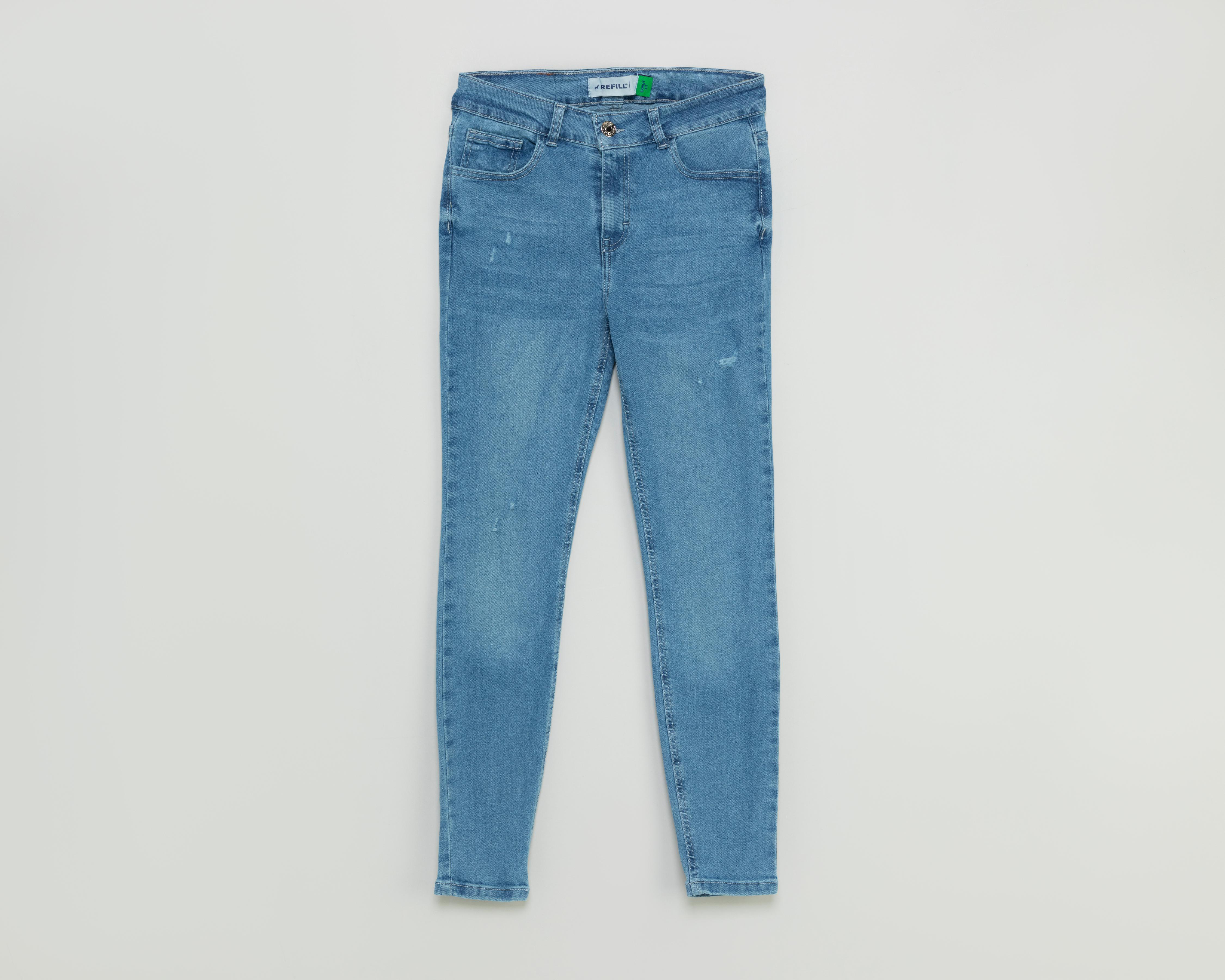 Foto 2 pulgar | Jeans Skinny Refill para Mujer