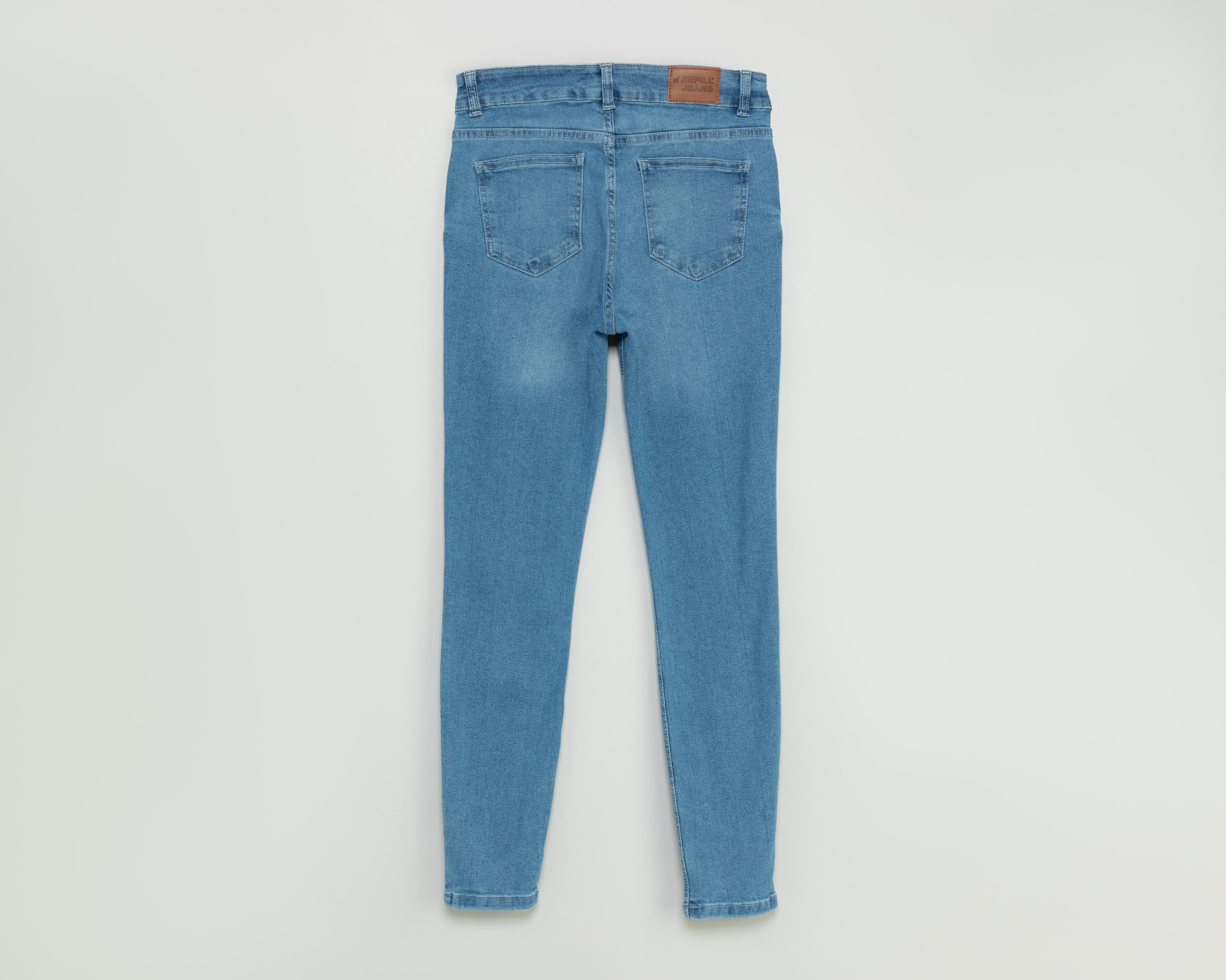 Foto 3 pulgar | Jeans Skinny Refill para Mujer