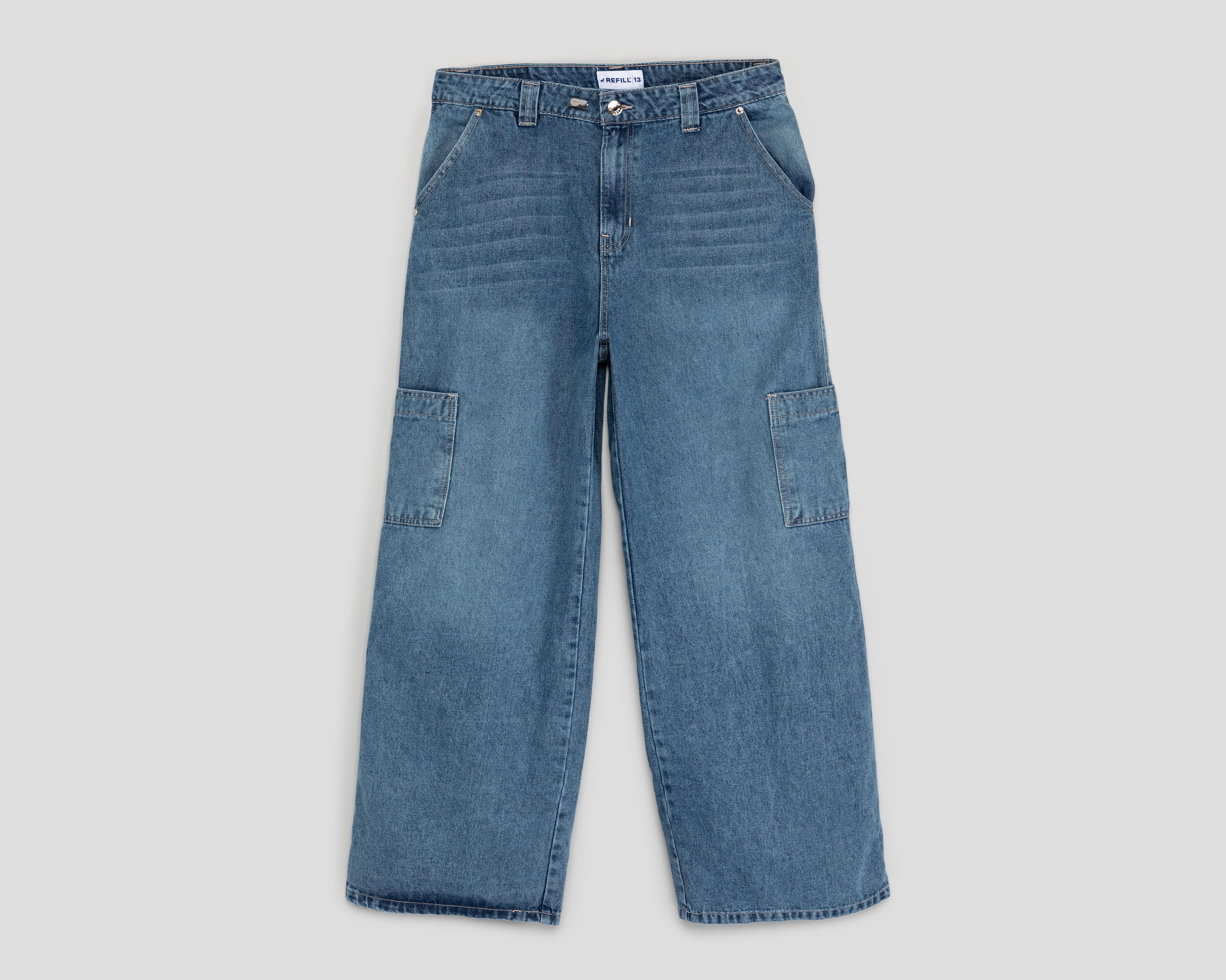 Foto 1 | Jeans Wide Leg Refill para Mujer