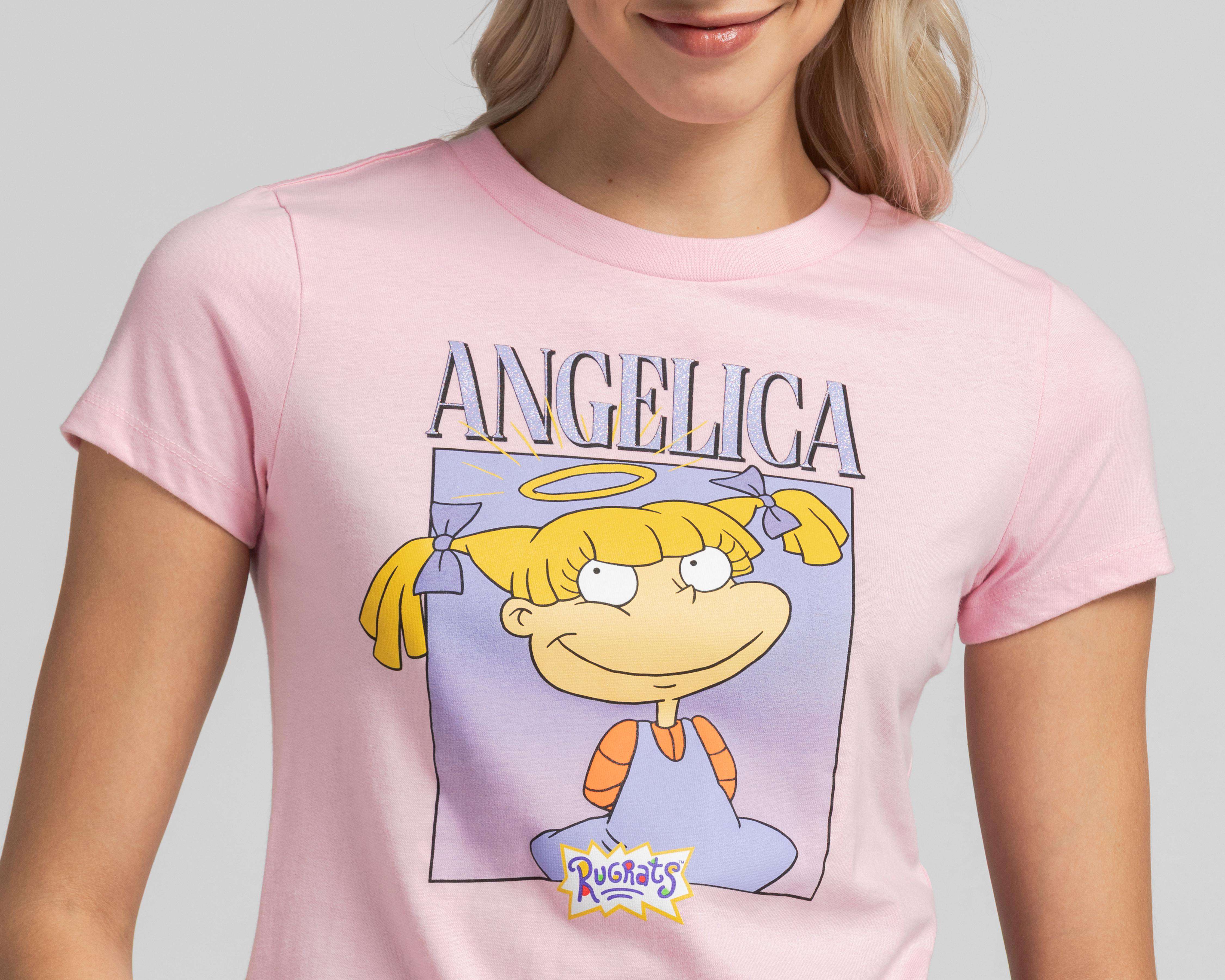 Foto 4 pulgar | Playera Rugrats Manga Corta para Mujer