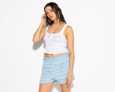 Foto 2 | Blusa Blanca Jolie & Joy para Mujer