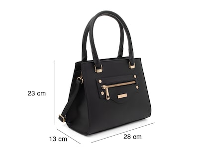 Foto 5 | Bolsa de Mano Sahara Negra