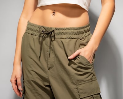 Foto 4 | Pantalón Cargo Strona Verde para Mujer