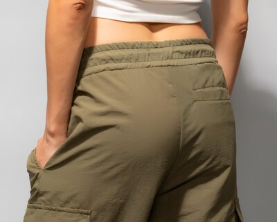 Foto 5 | Pantalón Cargo Strona Verde para Mujer